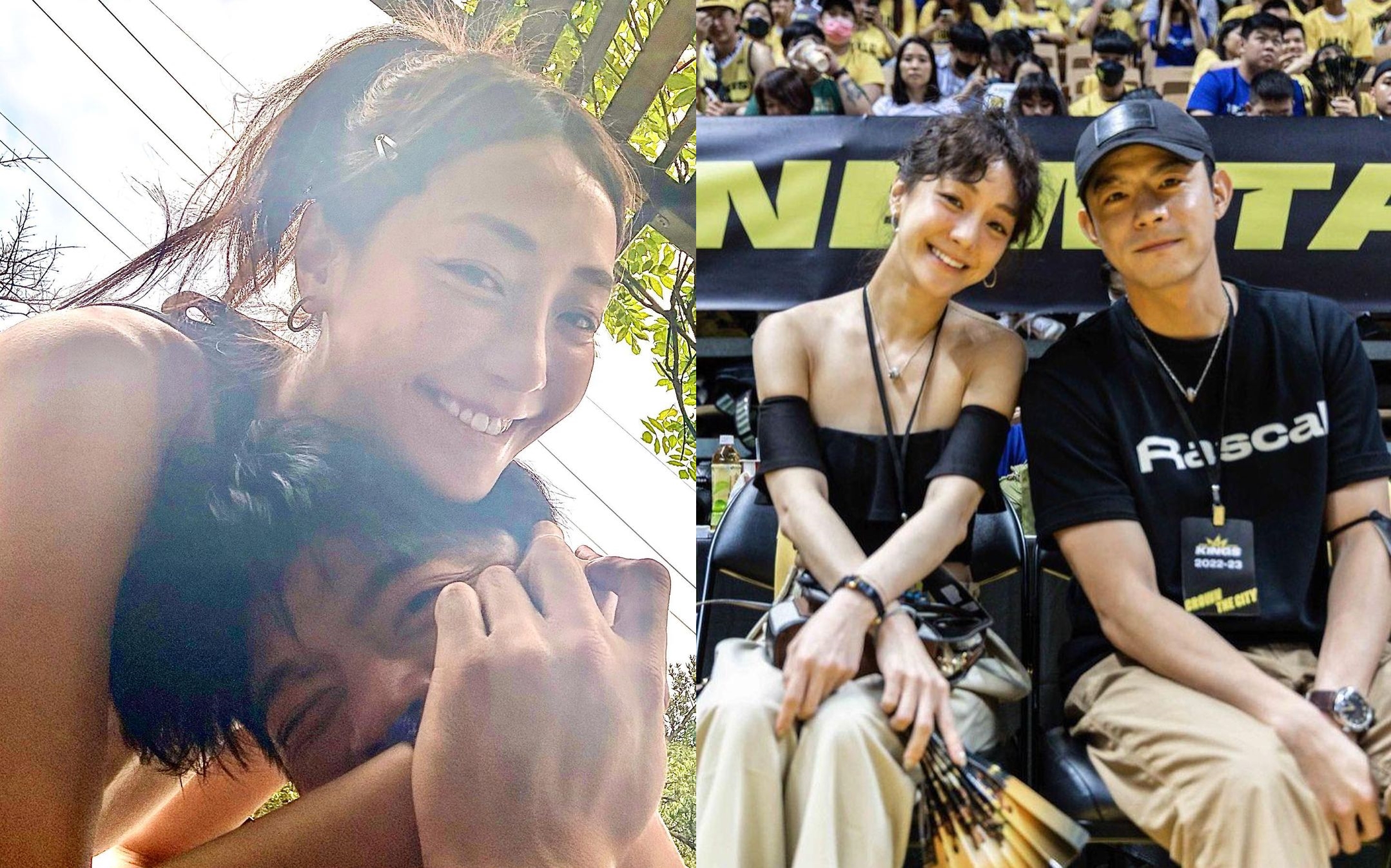 謝欣穎分享跟王柏傑的私照,看來從2021年認愛以來仍有濃情蜜意。(翻攝自IG)