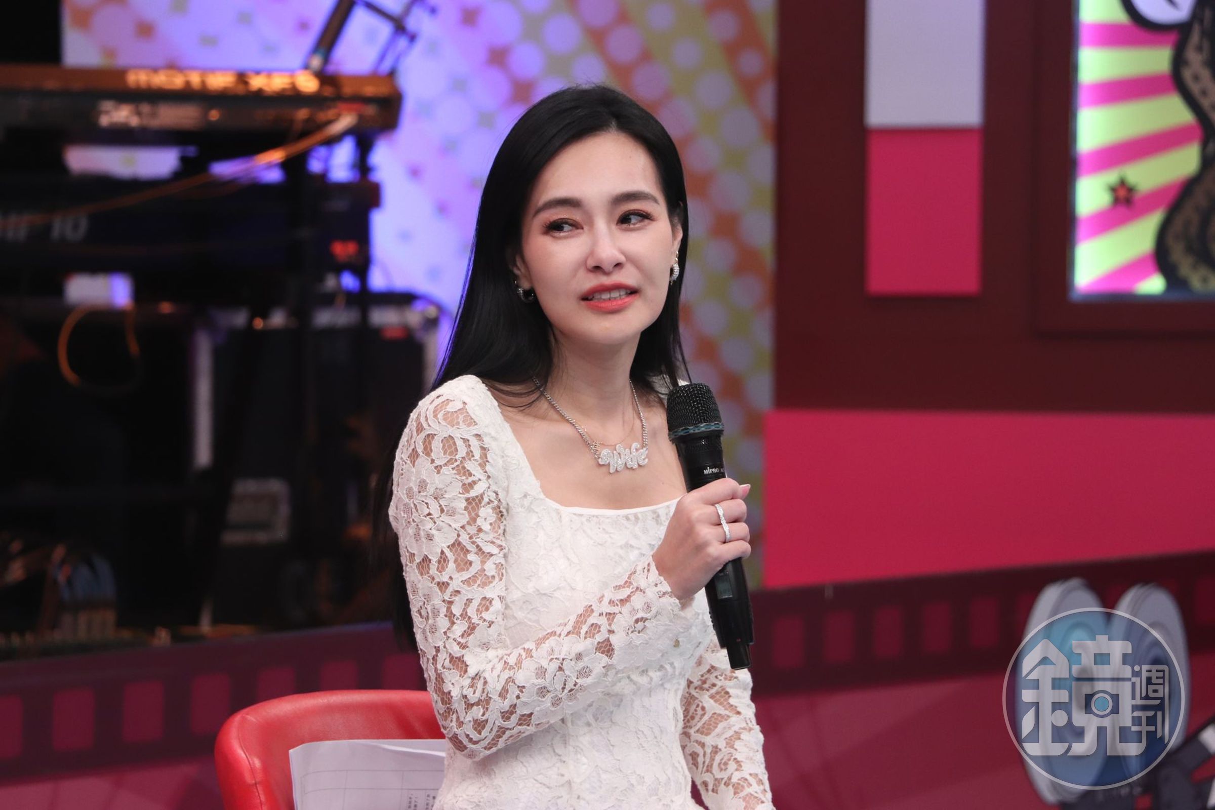 王思佳上節目分享老公說的一句話讓她很在意。(中天提供)
