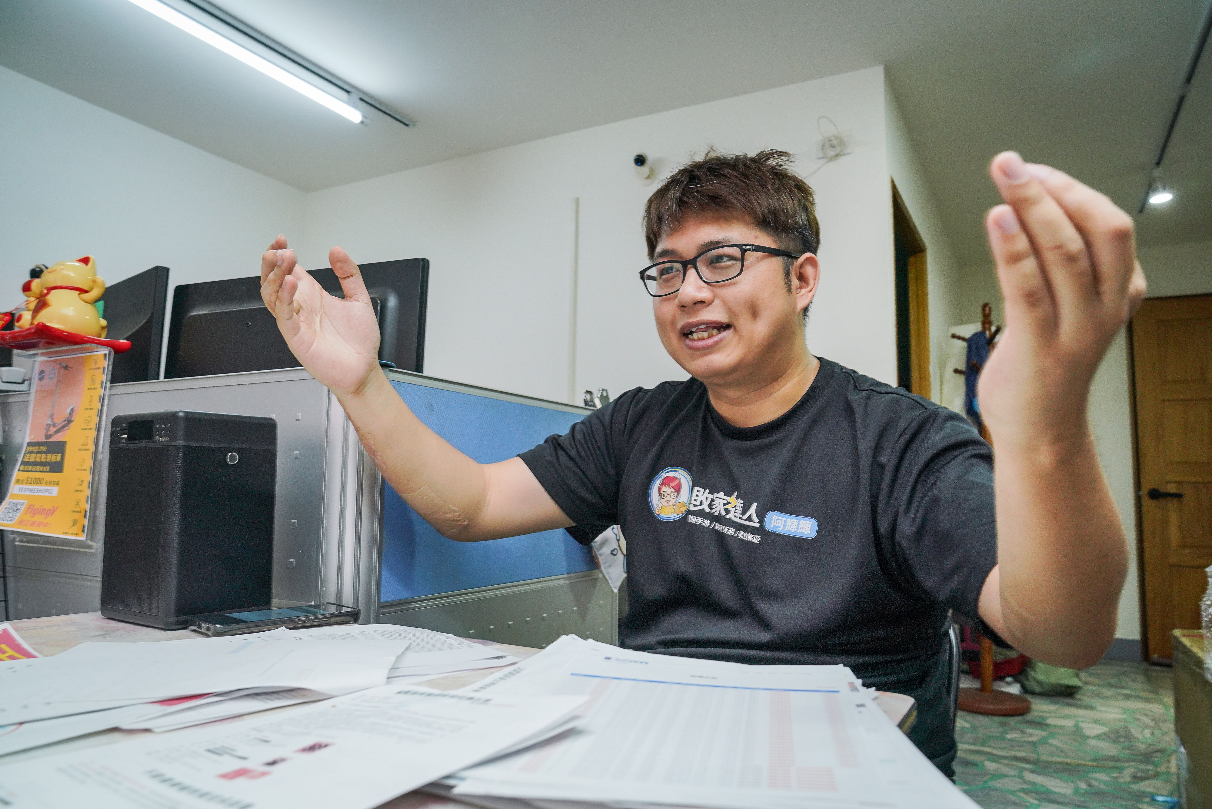 im.B詐騙案受害人阿輝輝說，到現在一毛都沒要回來。