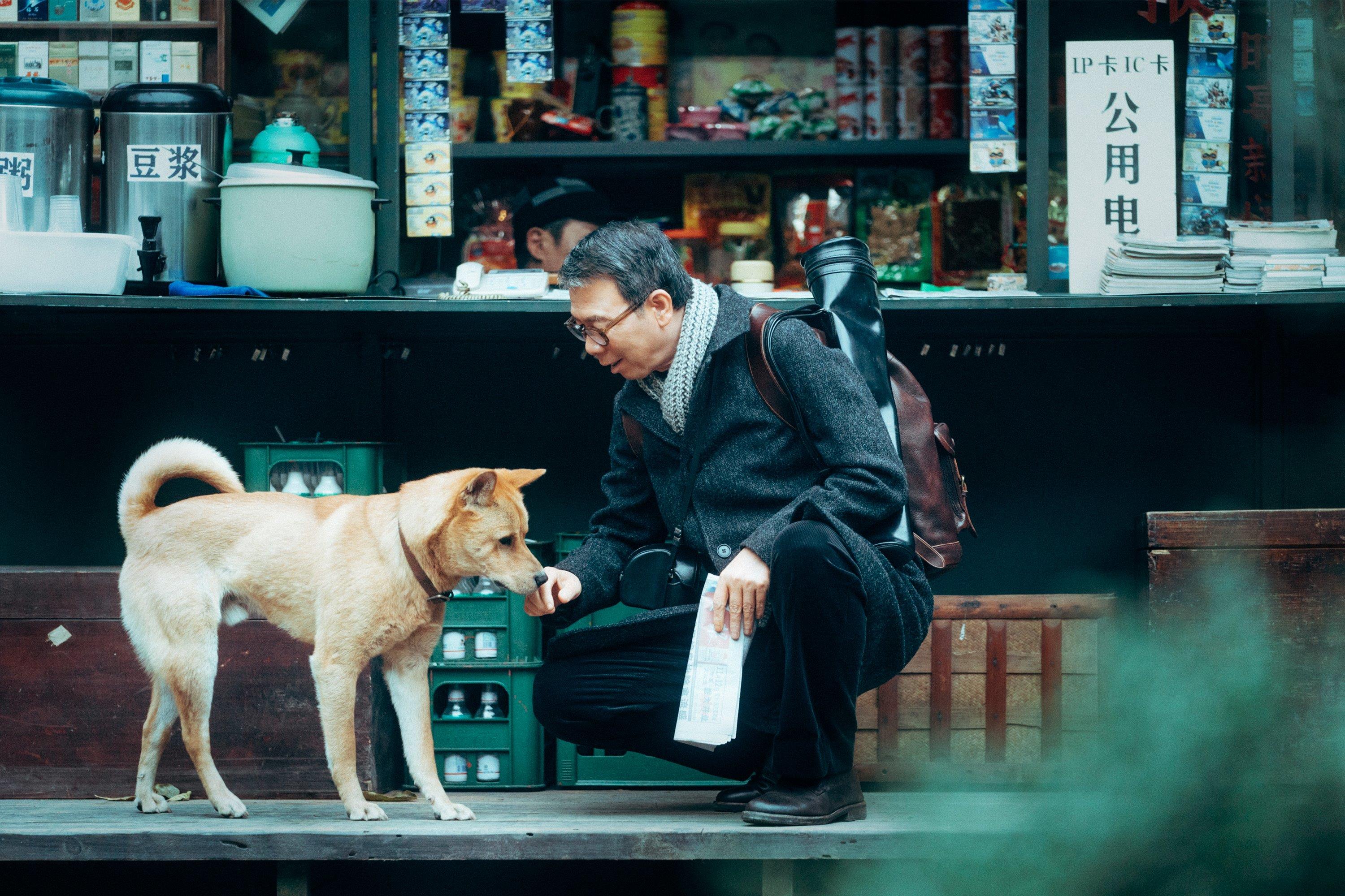 翻拍日片的《忠犬八公》,片中「八筒」的演技完全打動了觀眾。(台北電影節提供)