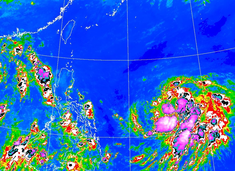 今年第3號颱風「谷超」預計今晚至明晨生成，侵台機率不高。（翻攝自氣象局官網）