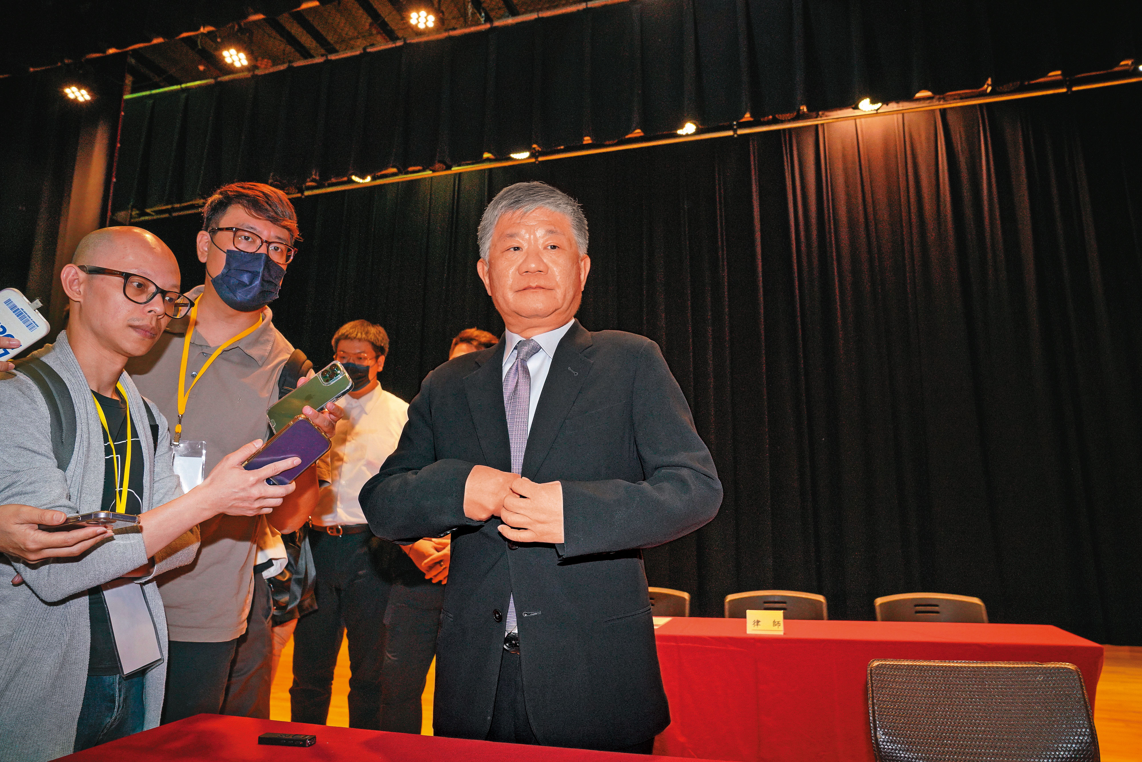 龍邦成功入主泰山，劉偉龍（圖）宣示力拚全家、街口翻案。