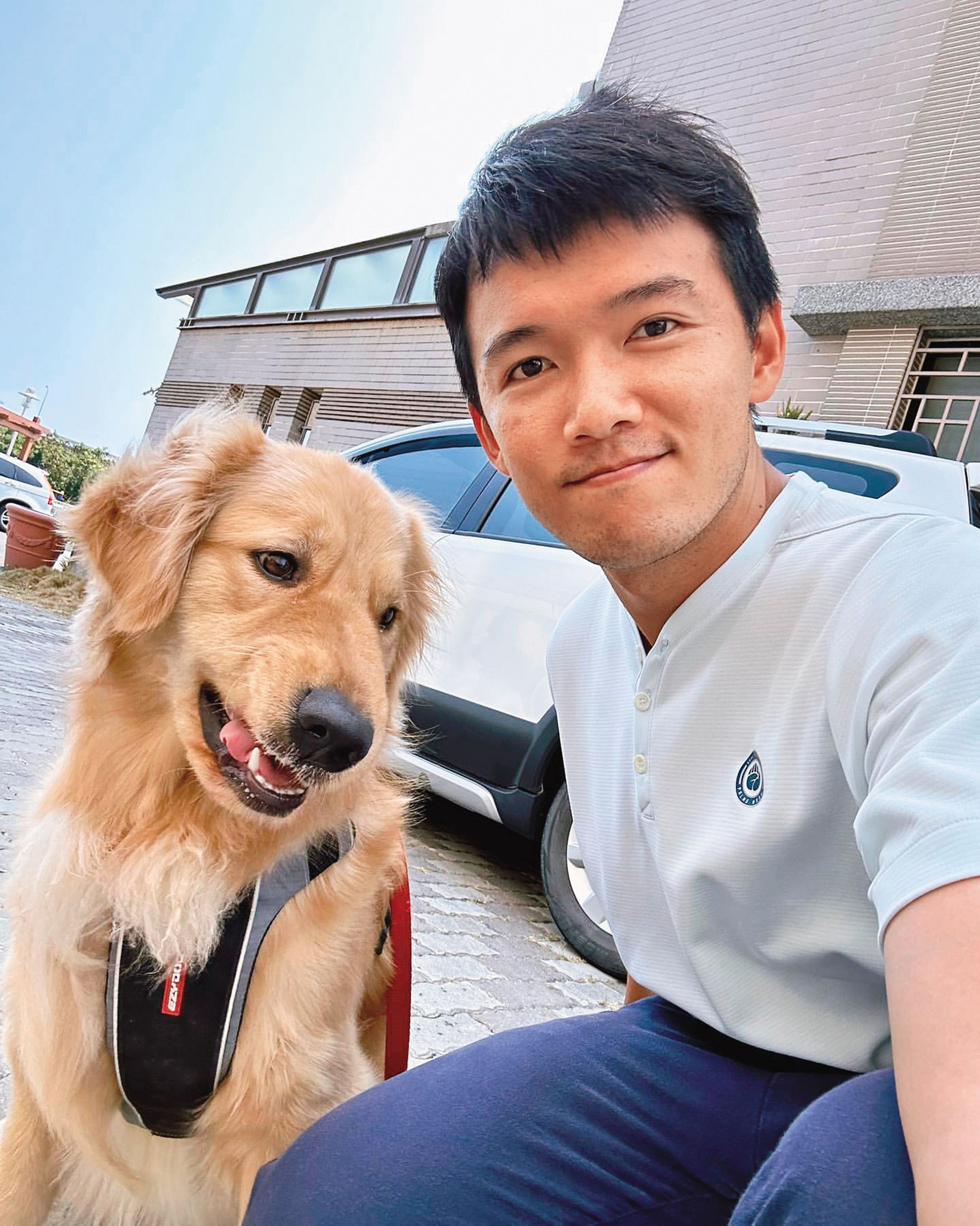 棒球Youtuber「台南Josh」鄭毓倫結婚不到半年，竟遭前妻Amber家暴。（翻攝自鄭毓倫IG）
