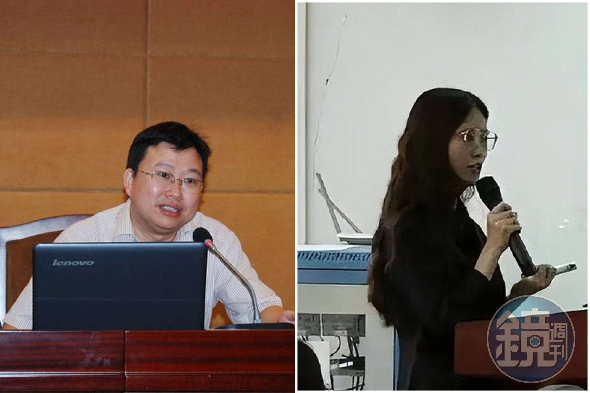 中國女博士被傳獻肉體當小三，指導教授幫她寫論文還扶正！網評「學得好不如舔得好」。（翻自微博）