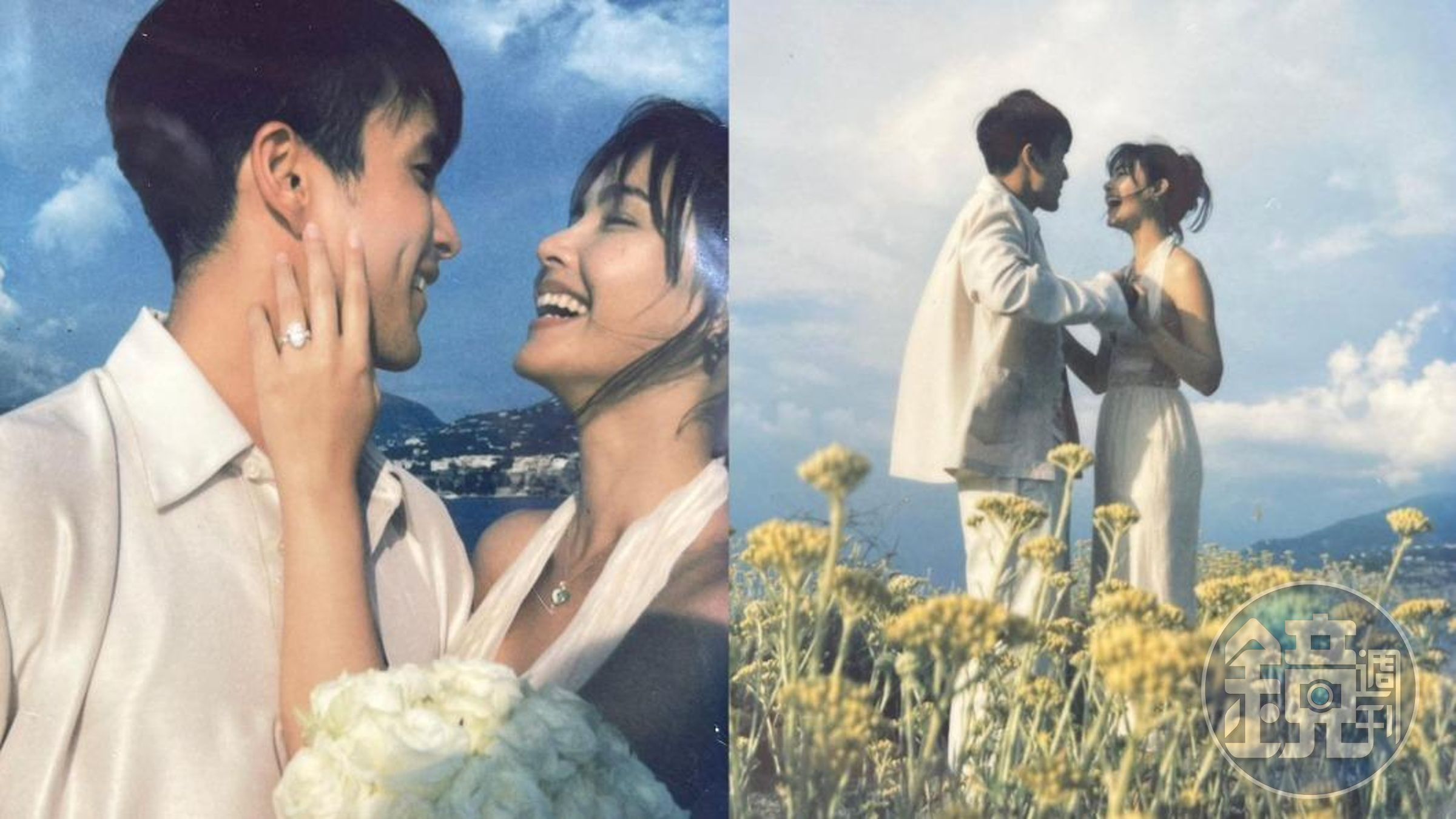 Nadech與Yaya交往12年,在義大利宣布男方求婚成功。(翻攝自Yaya IG)