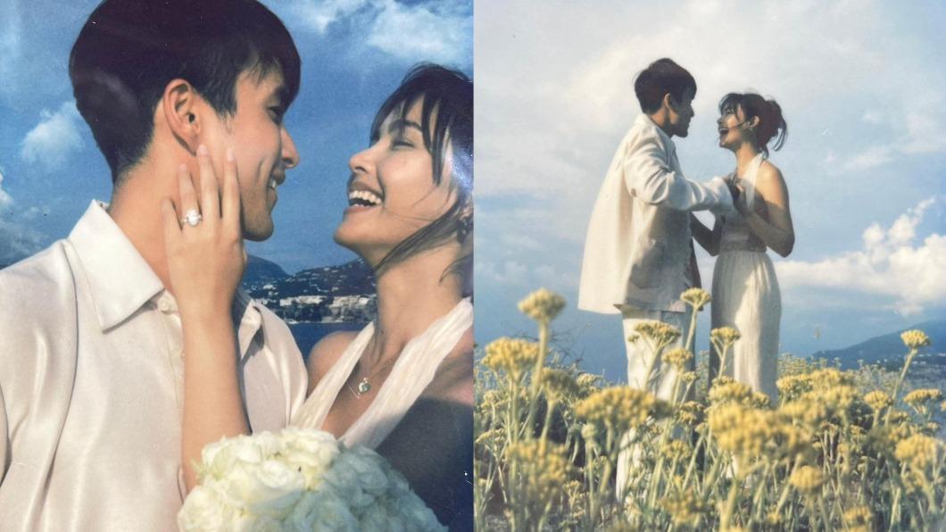 Nadech與Yaya交往12年，在義大利宣布男方求婚成功。（翻攝自Yaya IG）