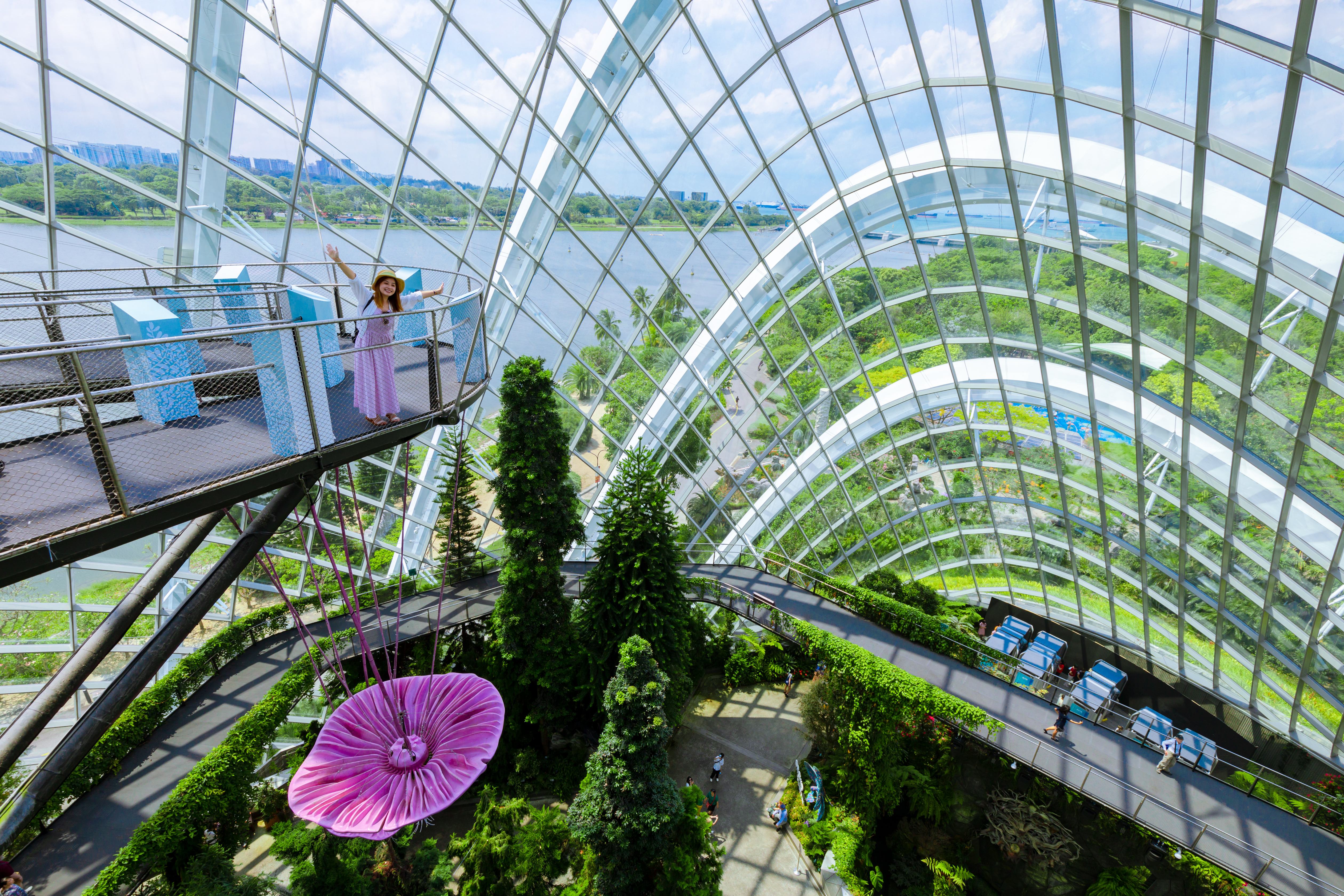 濱海灣花園長出阿凡達世界啦。