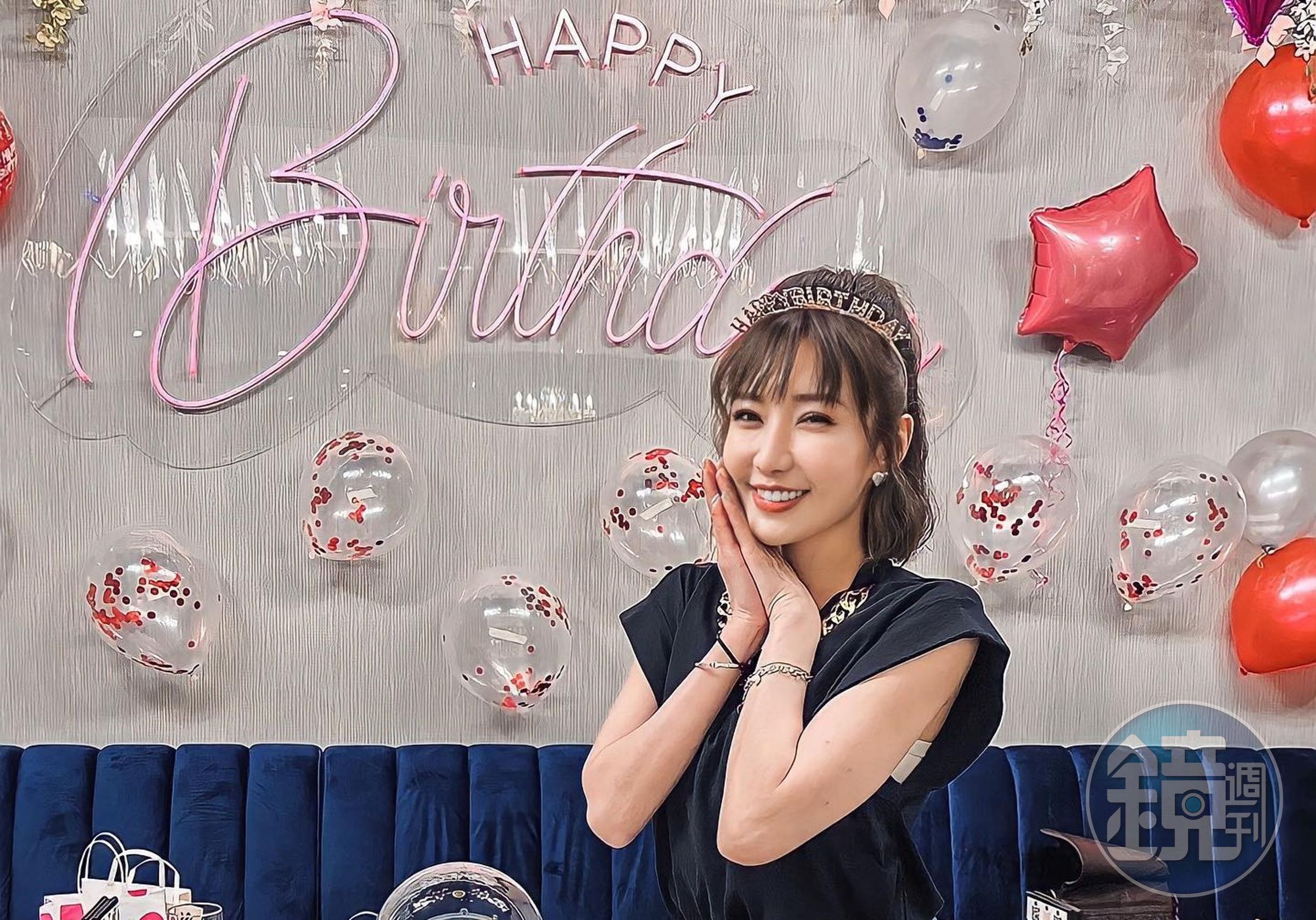 羅巧倫昨過41歲生日。（翻攝自臉書）