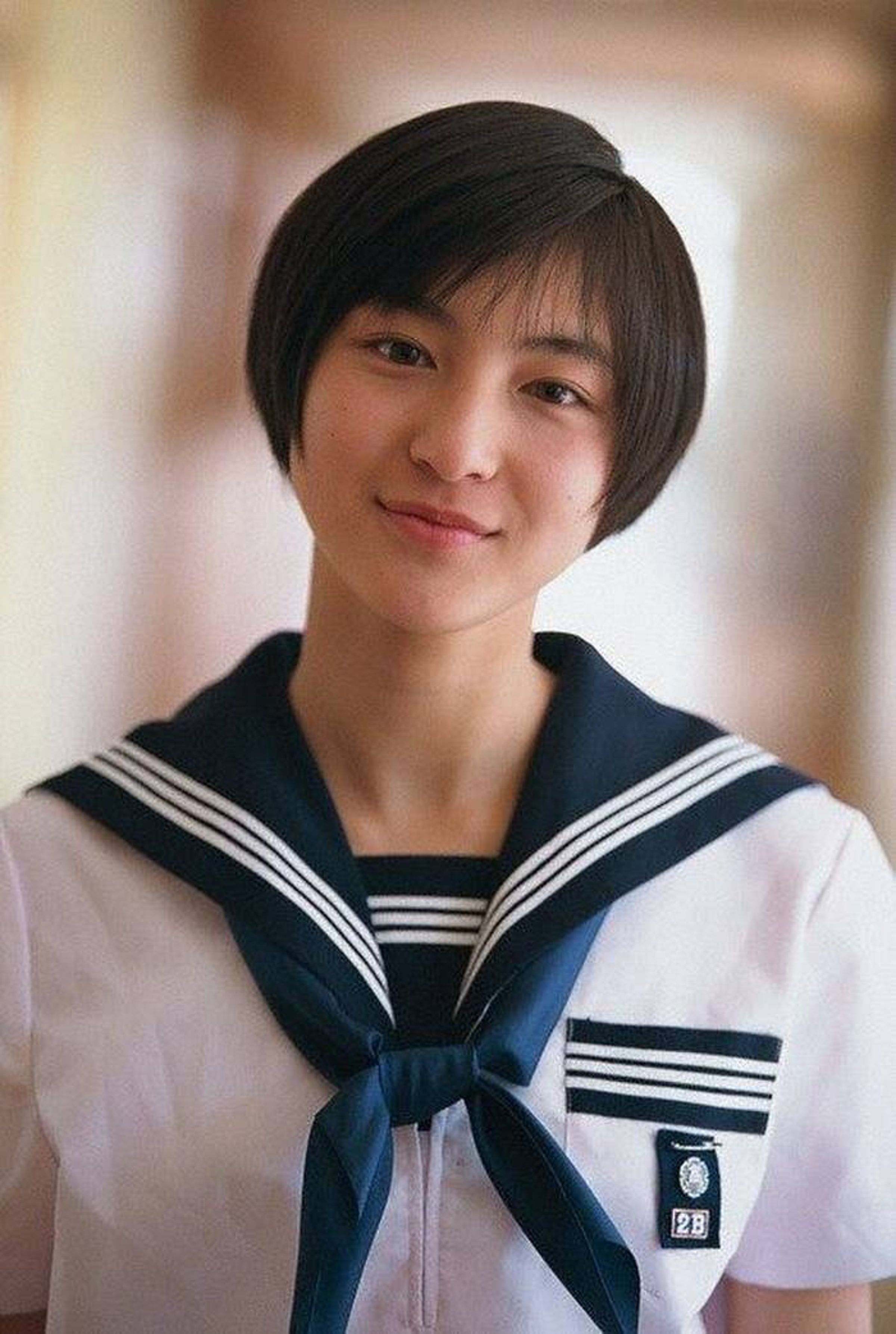 廣末涼子當年學生照，清純模樣爆紅。（翻攝自網路）