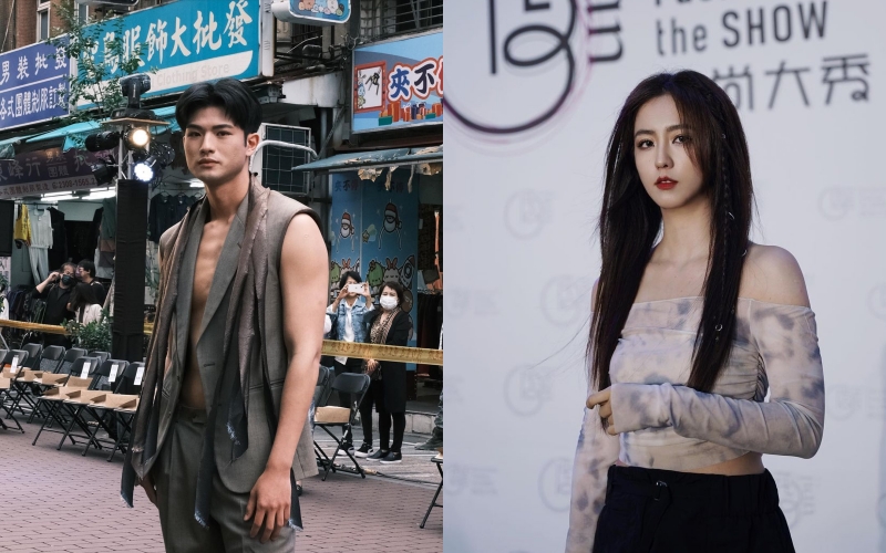 周曉涵與王新凱向外界提醒可找差13歲的他們演「師生戀」，還幫男的強調並且徵友。（翻攝自IG）