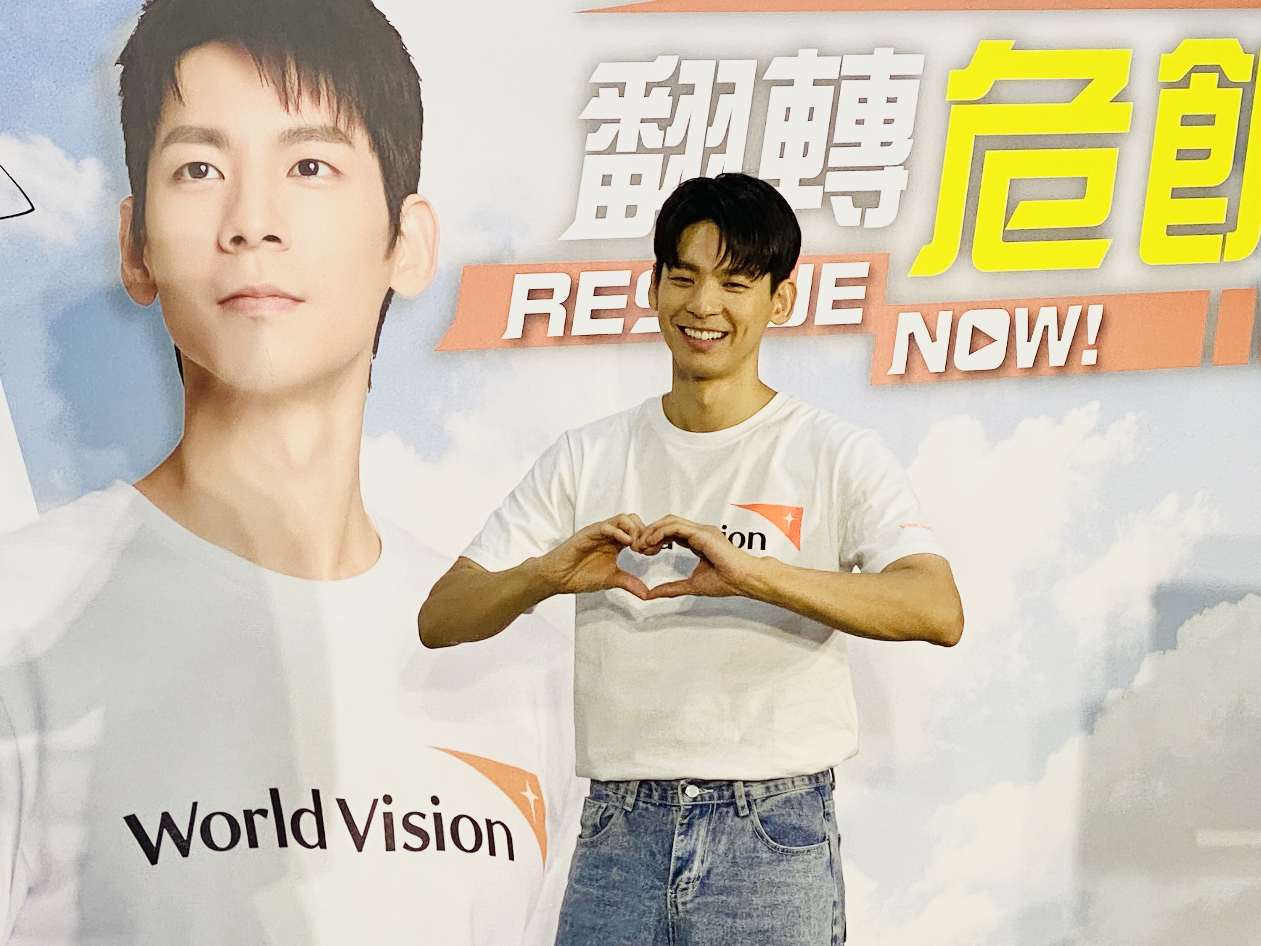 林柏宏擔任飢餓30年度代言人。