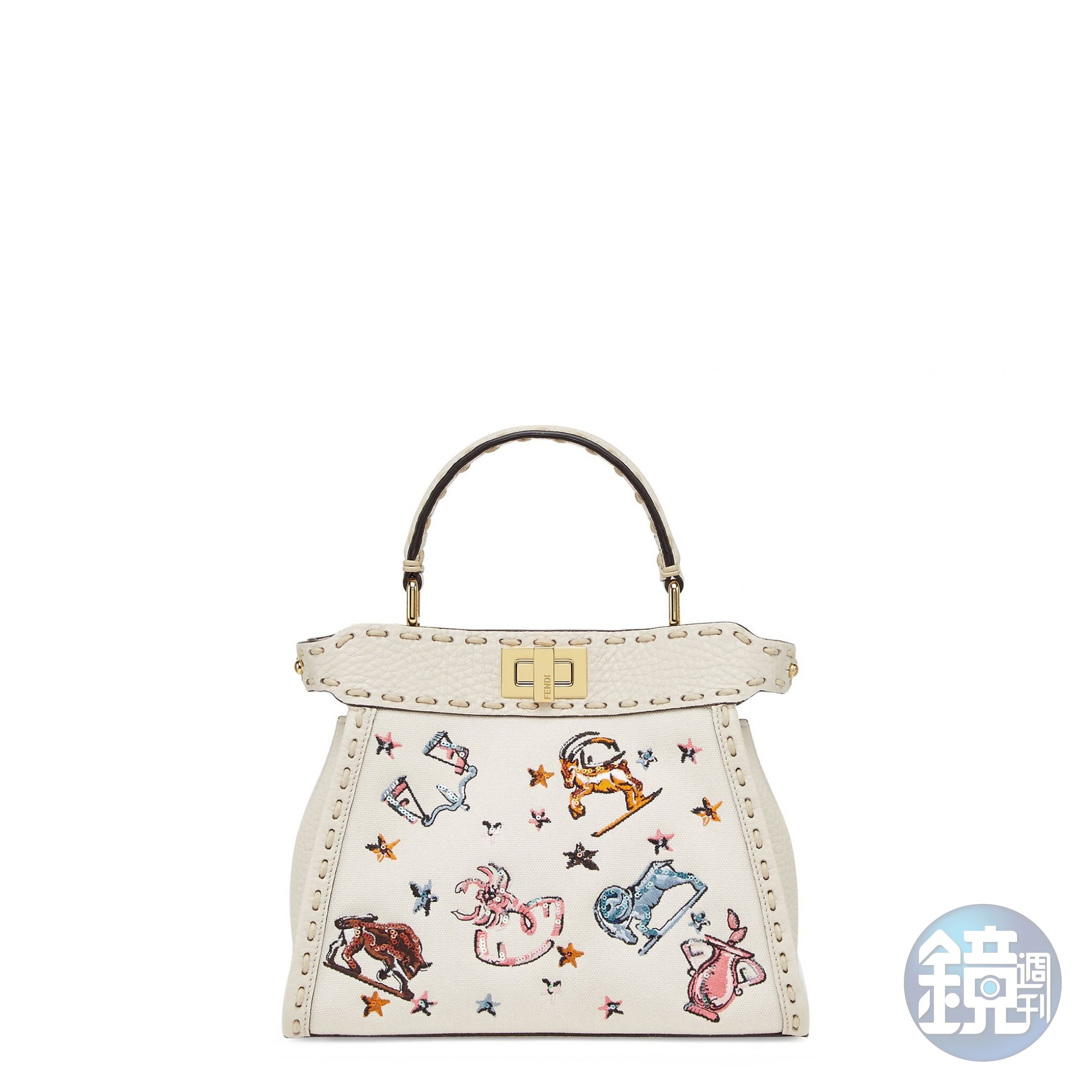 FENDI Astrology限定系列Peekaboo Mini。NT$164,000(FENDI提供)