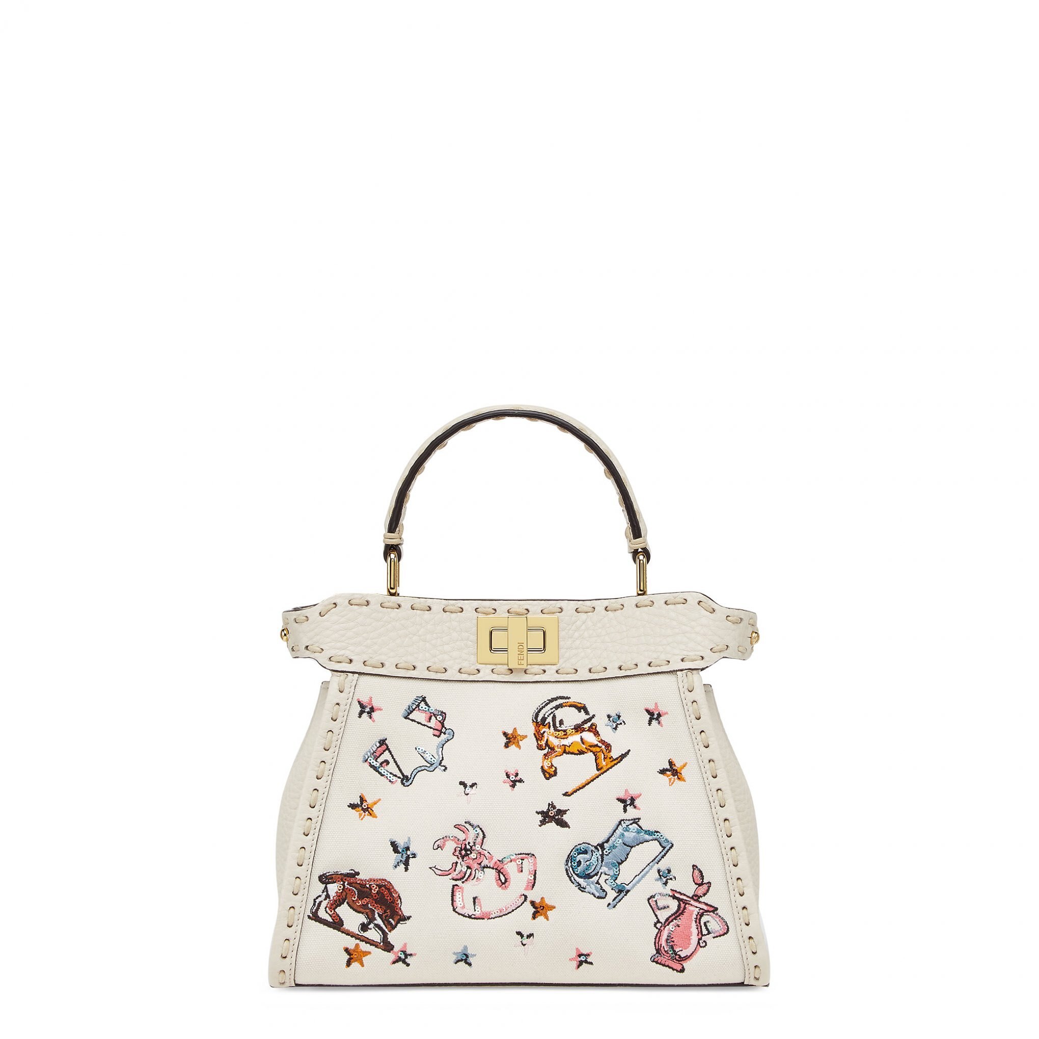 FENDI Astrology限定系列Peekaboo Mini。NT$164,000(FENDI提供)
