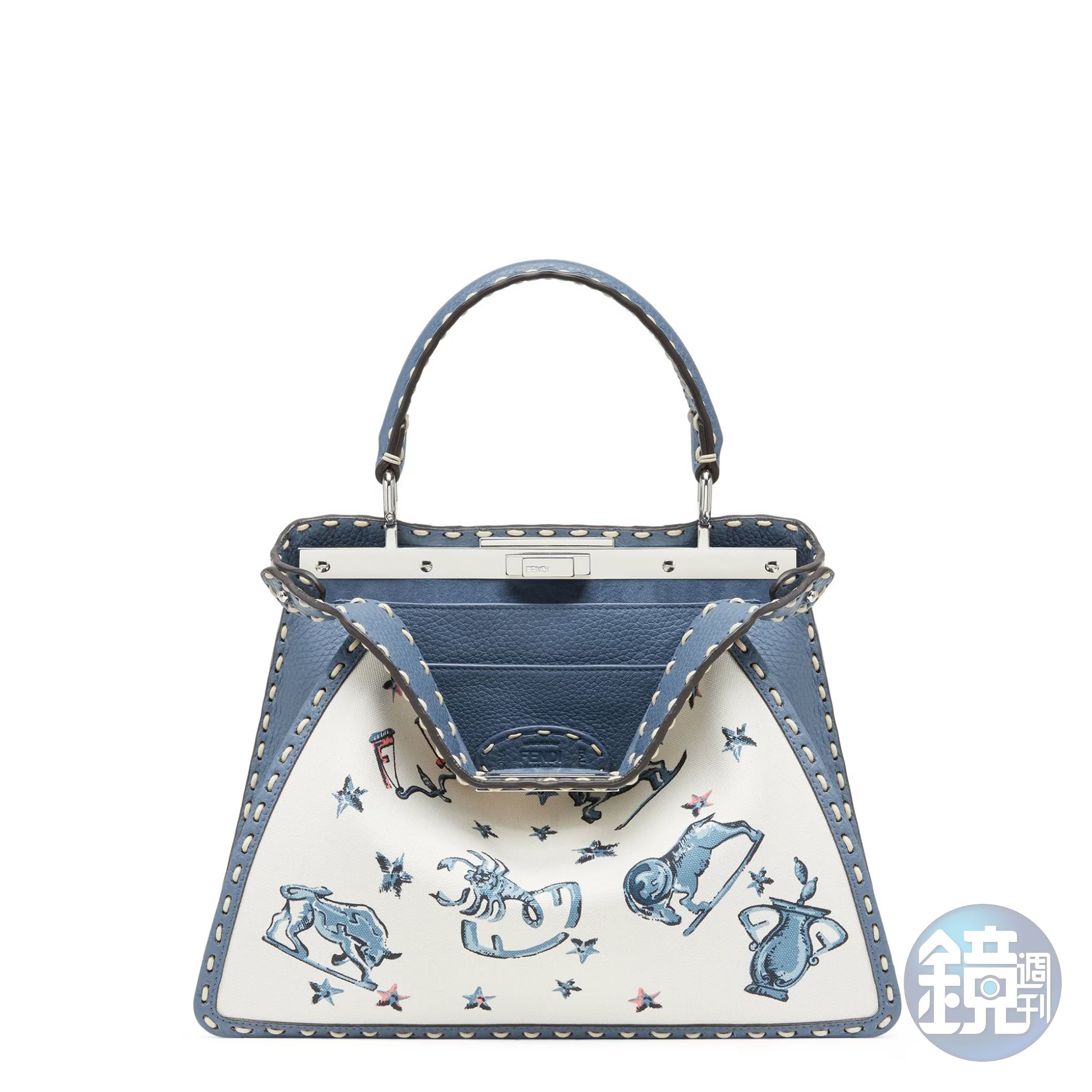 FENDI Astrology限定系列Peekaboo ISeeU Medium。NT$198,000(FENDI提供)