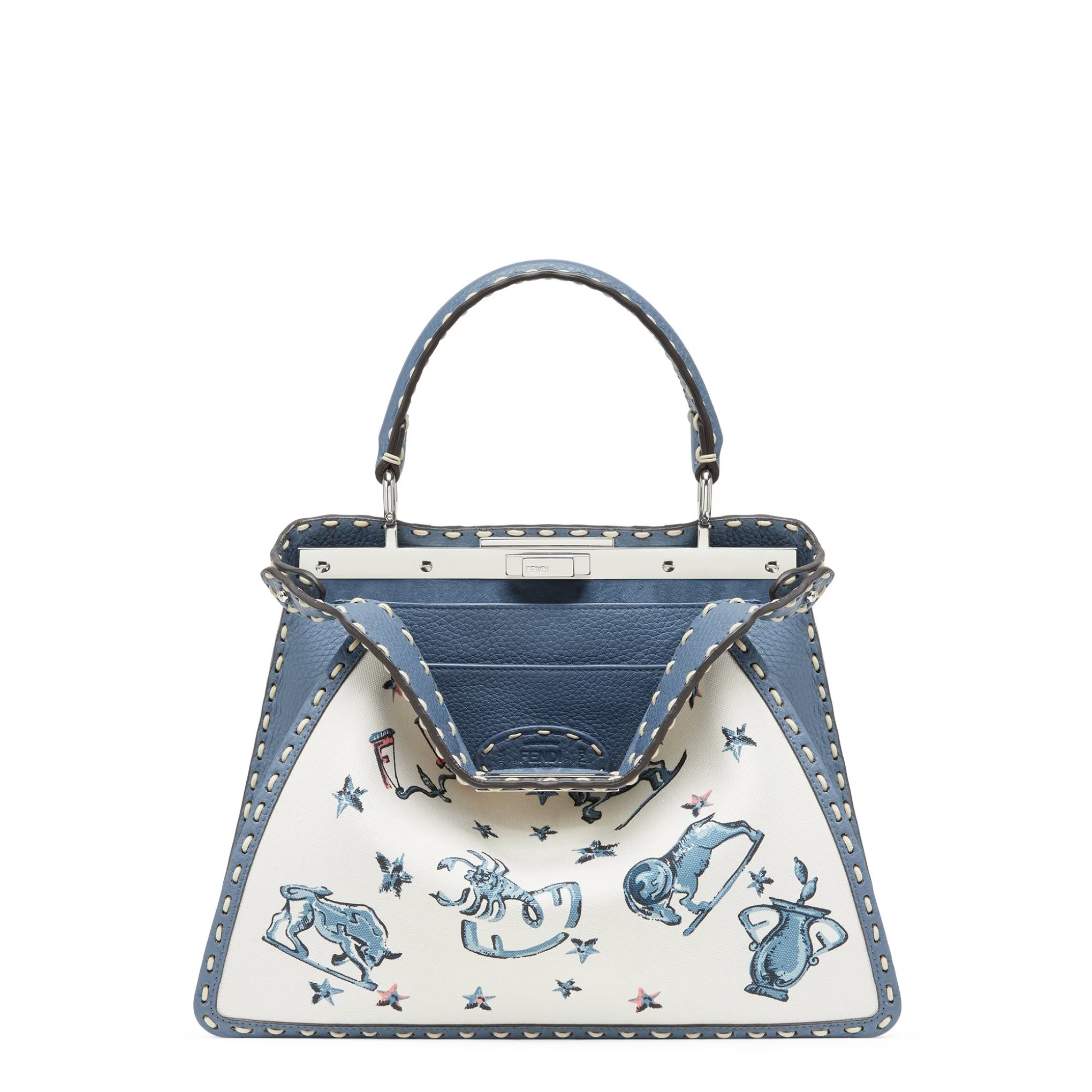 FENDI Astrology限定系列Peekaboo ISeeU Medium。NT$198,000(FENDI提供)