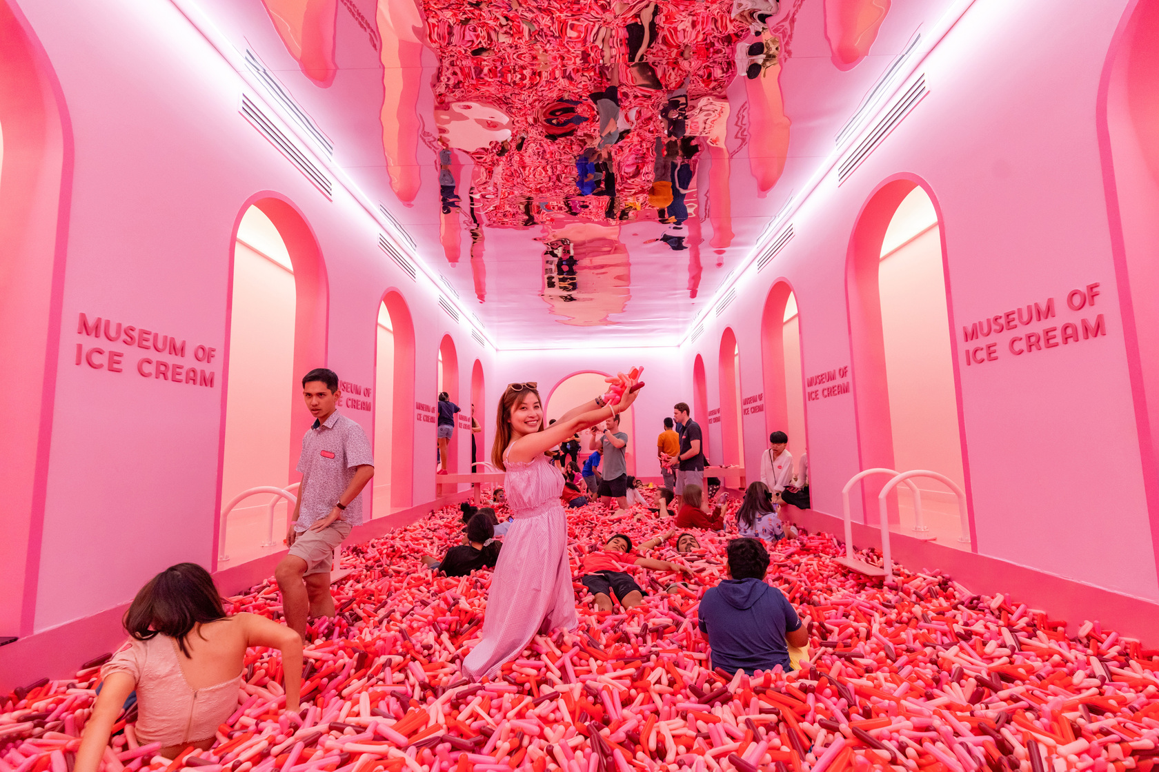 冰淇淋博物館（Museum of Ice Cream Singapore）是新加坡疫情後相當熱門的新打卡景點。