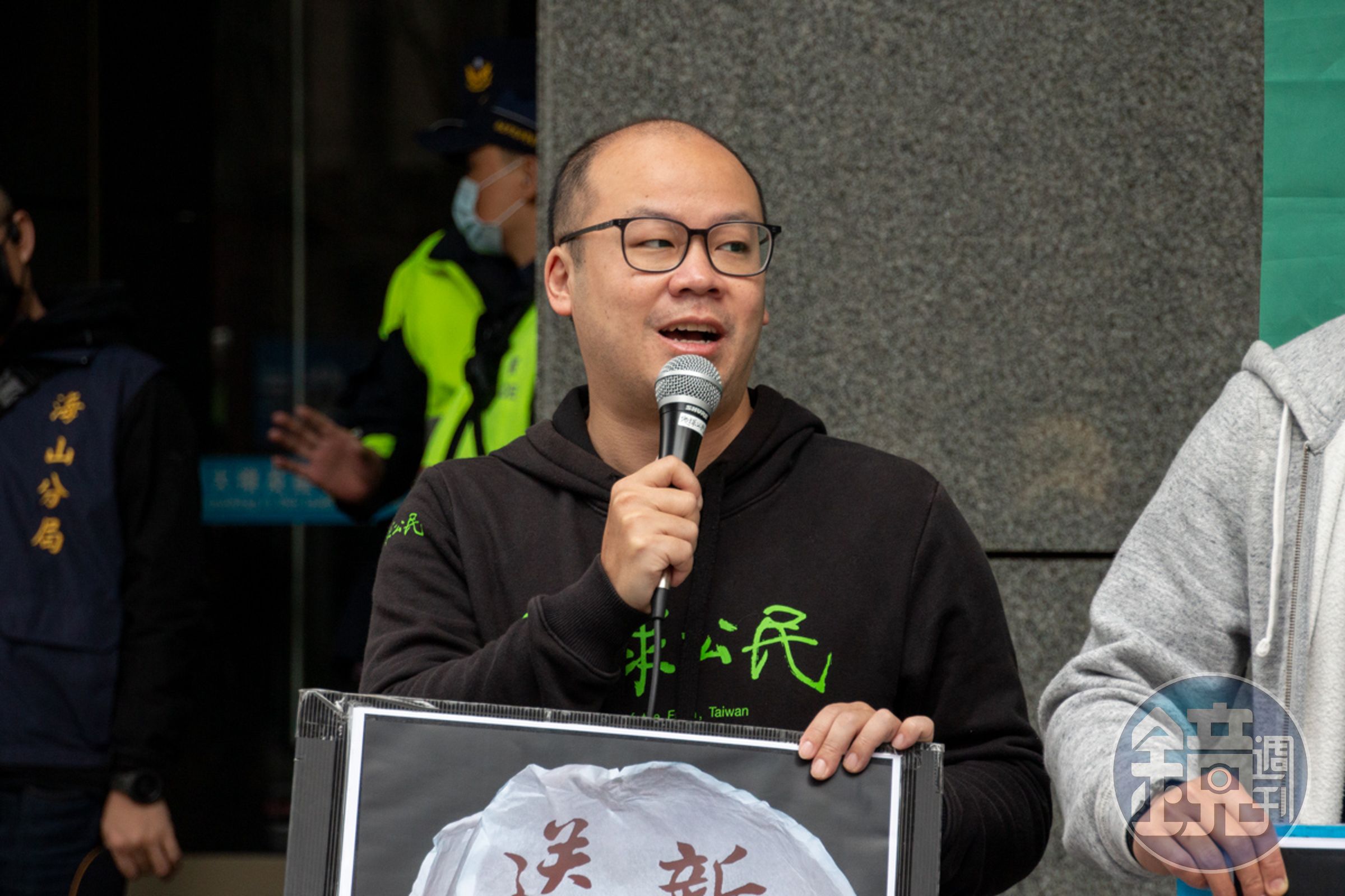 地球公民基金會執行長蔡中岳遭爆性騷女下屬，今日最新消息指出他已提出辭呈。（地球公民提供）