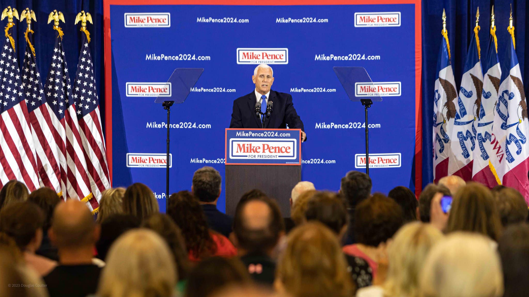 美前副總統彭斯正式宣布投入共和黨2024總統初選。（翻攝自Mike Pence臉書）