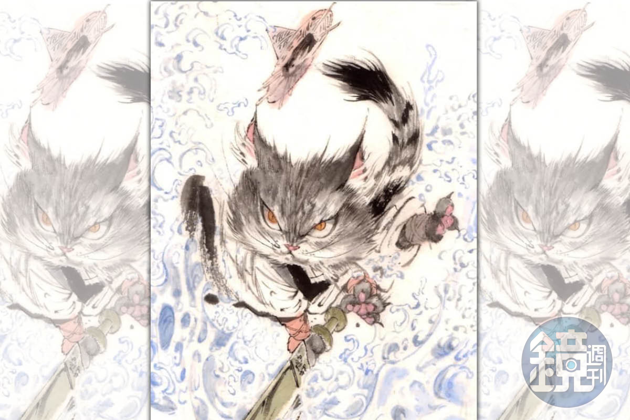 《貓劍客》累積不少粉絲，葉羽桐透露也曾有公司評估改編動畫。（葉羽桐提供）