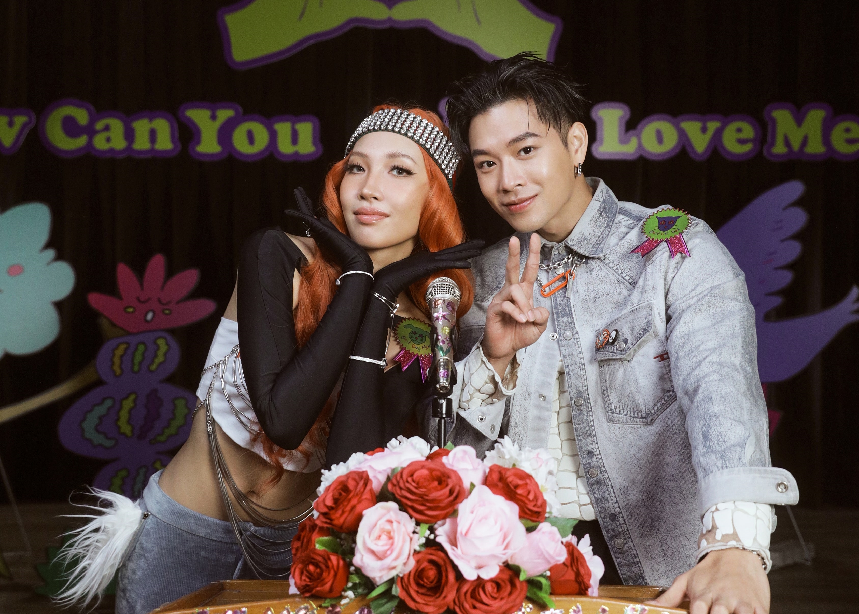 Karencici與高爾宣OSN合唱的同名主打歌〈Everybody Loves Me〉。（華研國際提供）