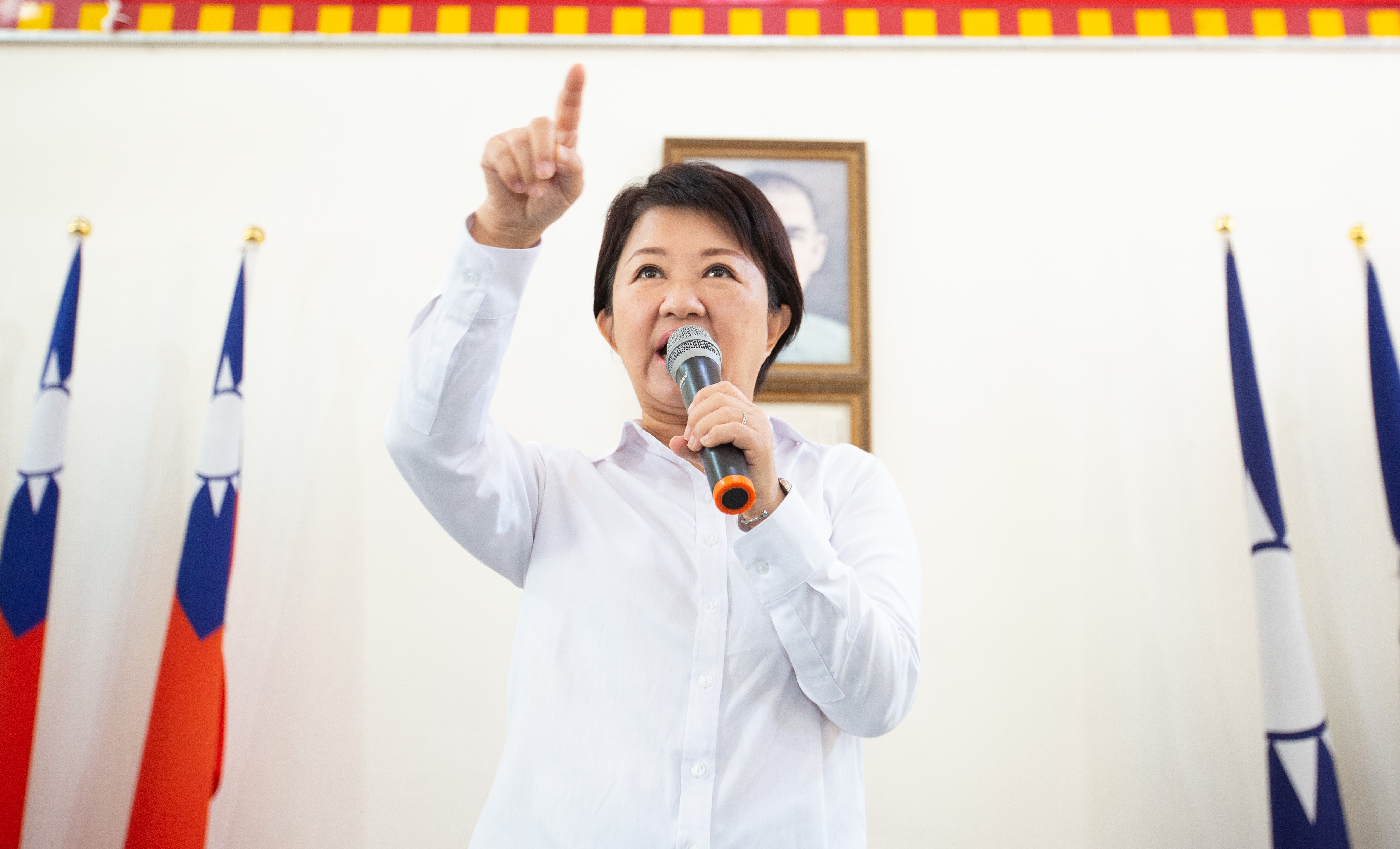 盧秀燕自曝在擔任市長期間也遇過襲臀性騷，分享她自己的自保方式。（本刊資料照）