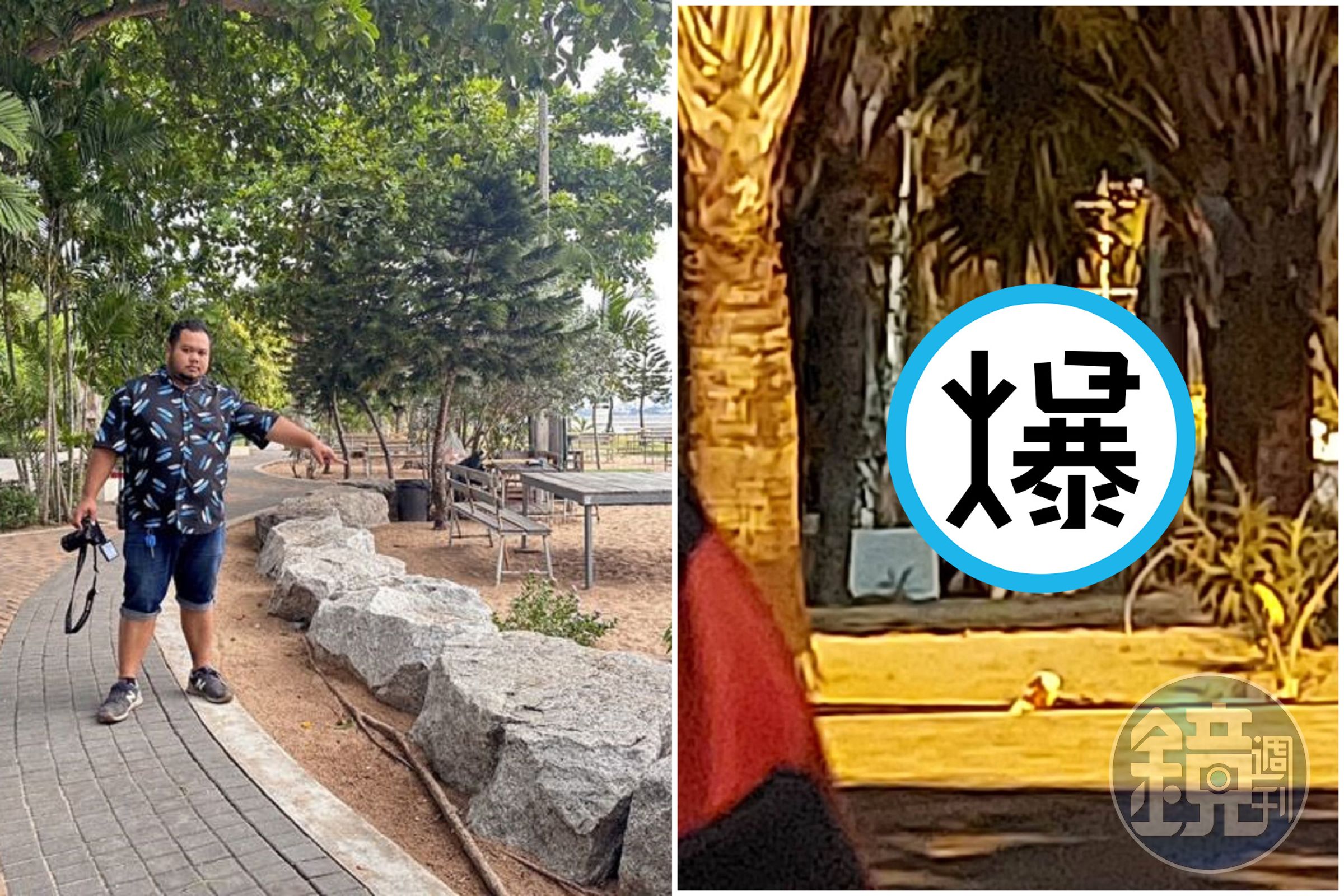 鄉民吹海風吃宵夜,真的高潮!驚見6男女多P野戰「觀音座蓮後浪推前浪」。(翻自siamrath.co.th)
