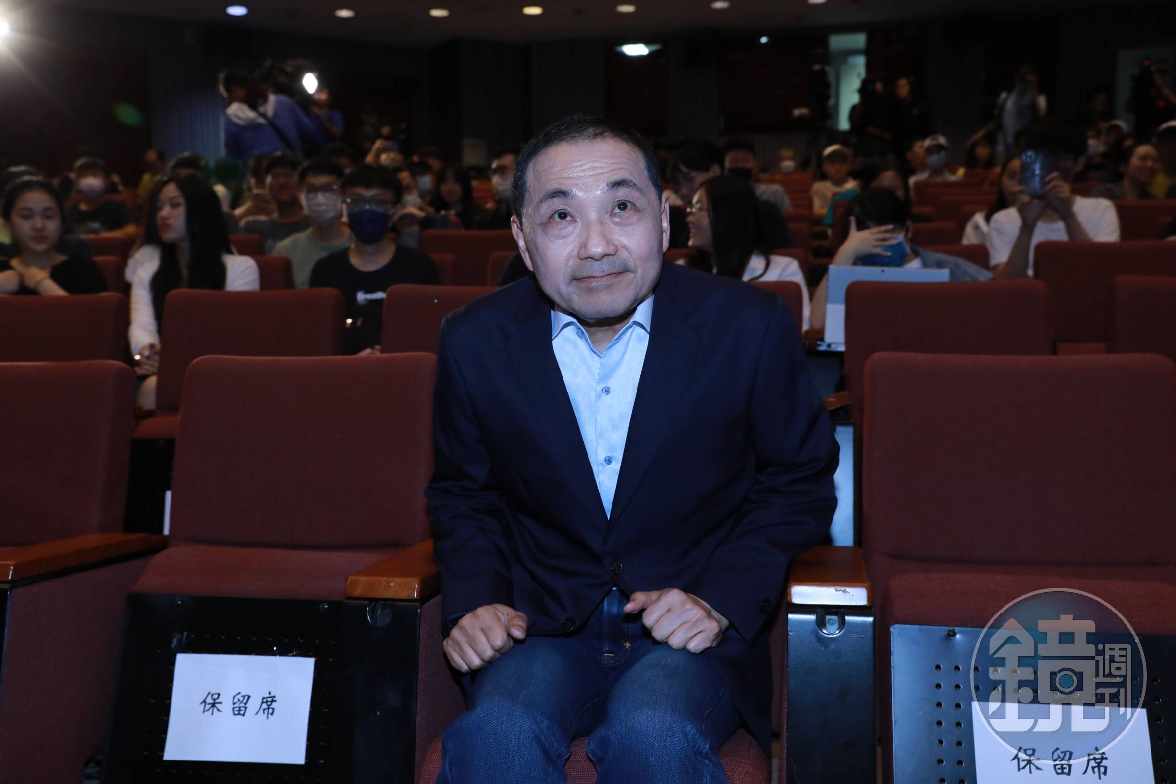 侯友宜今出席「政治進入大學plus」活動並演講,不過也碰到學生抗議要其道歉。