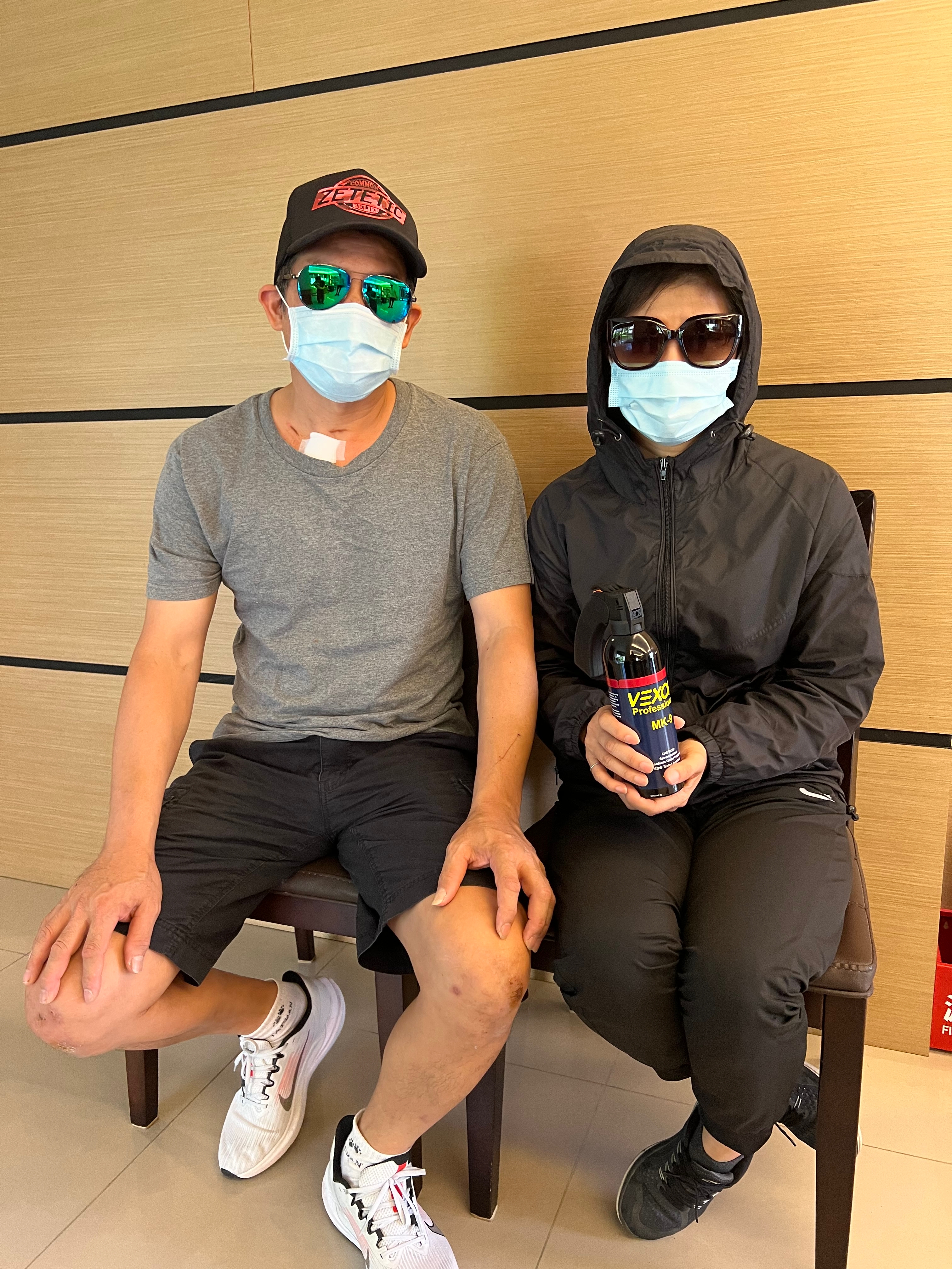 受害華男和妻子質疑警方處理態度消極。