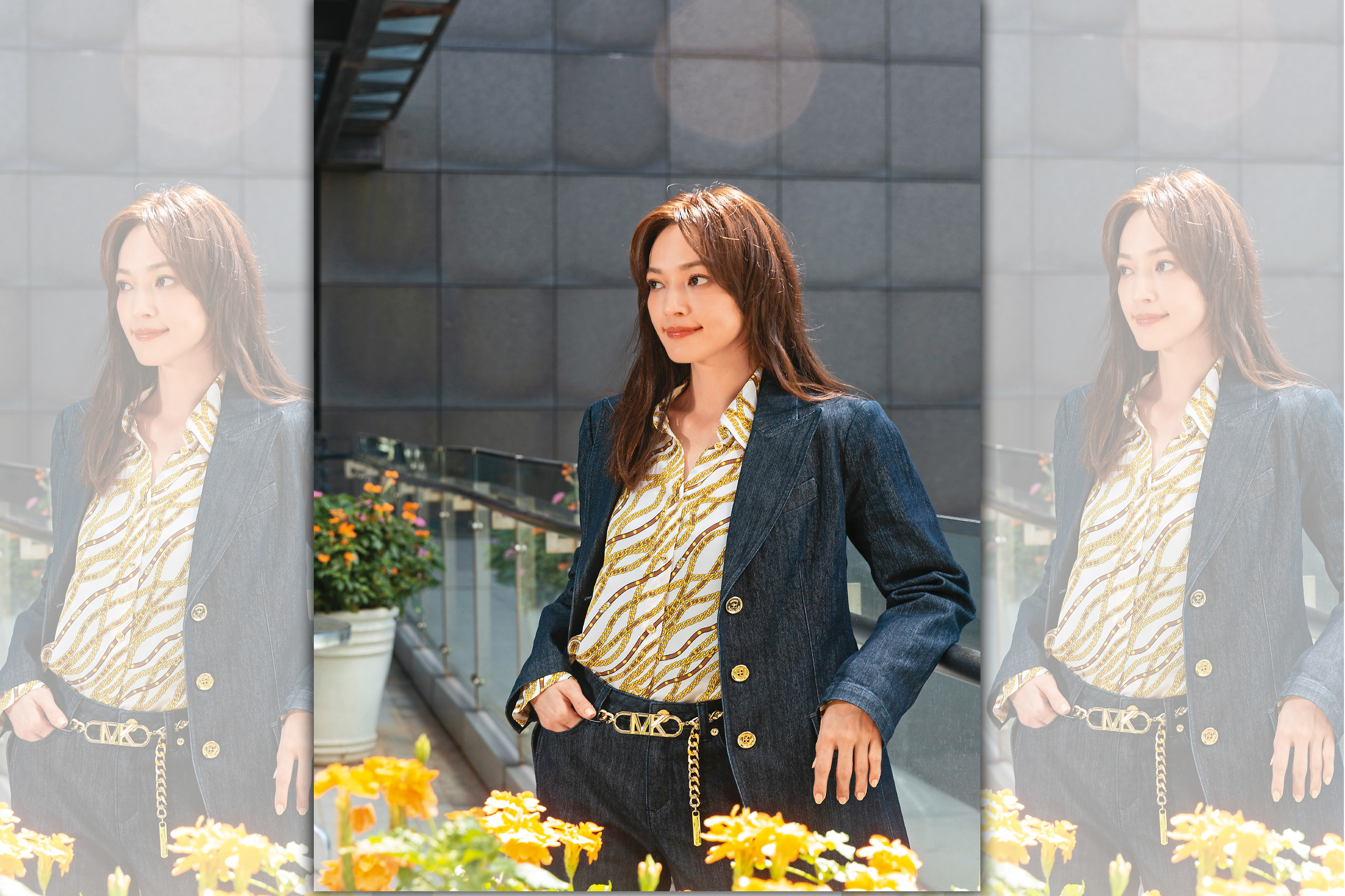 姚以緹外貌與實力兼具，訪談間帶著空靈感。