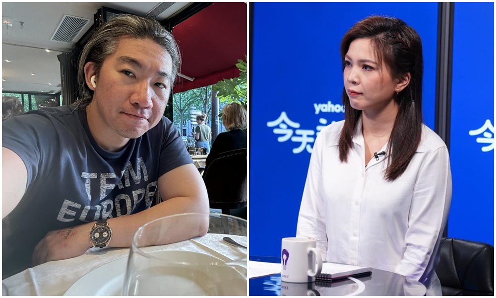 史書華（左圖）曾發文調侃鍾沛君（右圖）的病史。（翻攝史書華臉書、鍾沛君臉書）