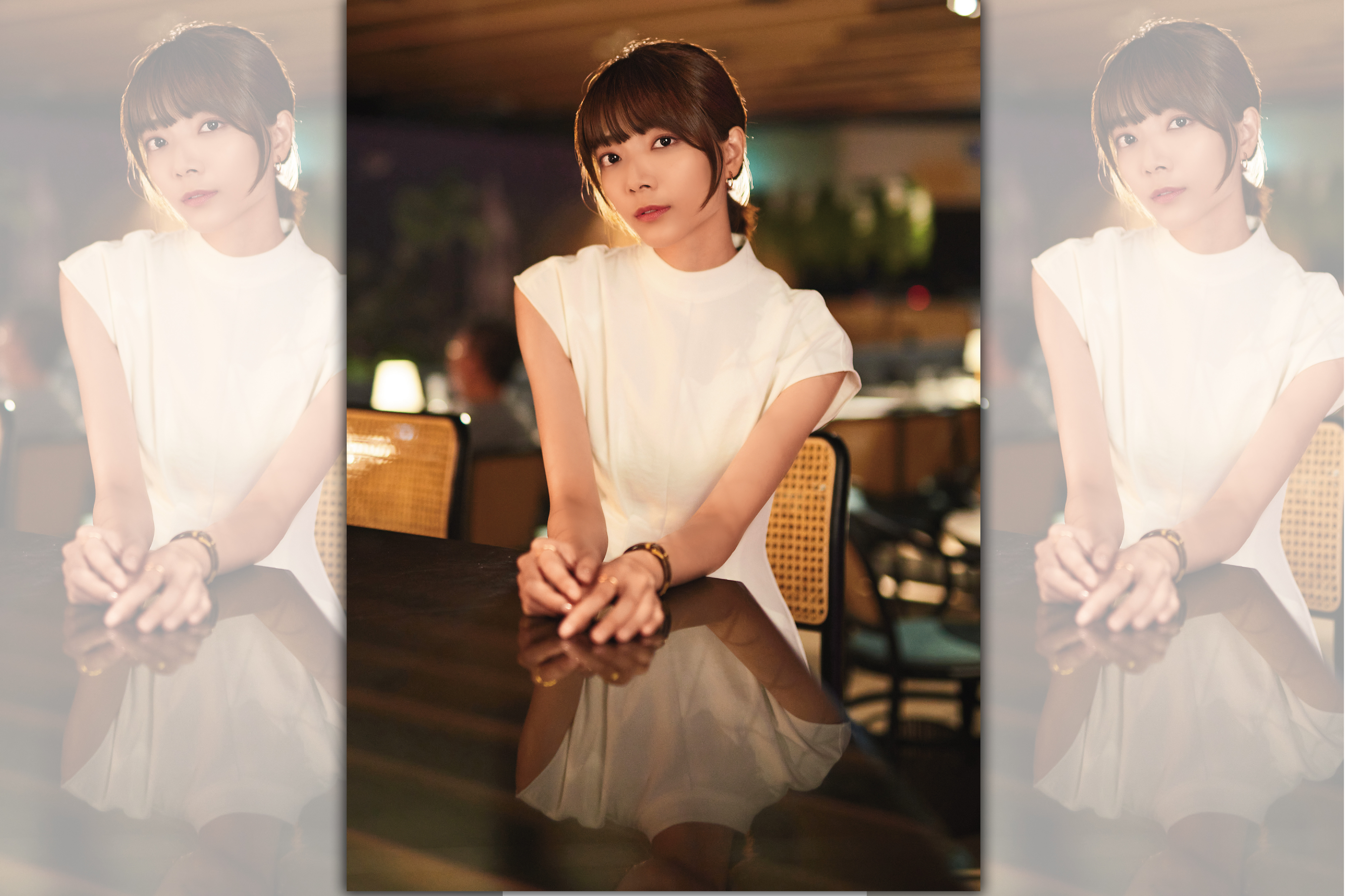 周宇柔氣質脫俗，第一次演八點檔就受到矚目。