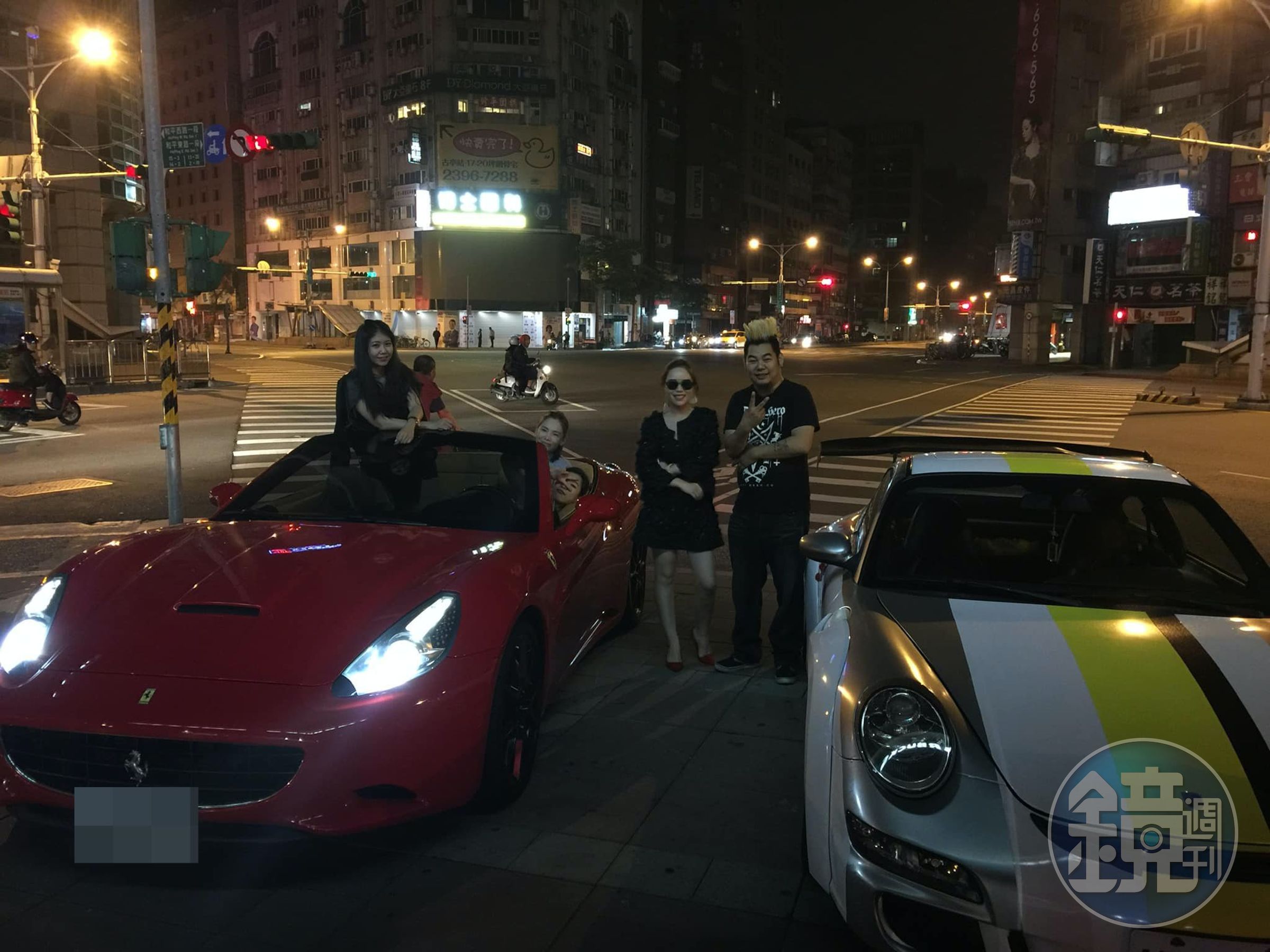 羅百吉曬出違停照,被提醒還稱這是為了保護自己的車子。(翻攝自羅百吉臉書)