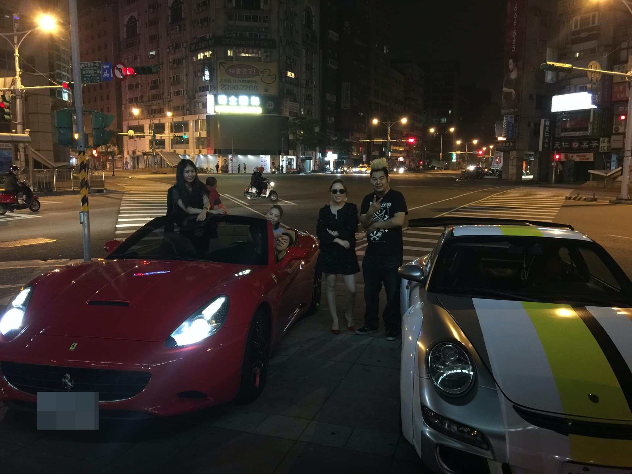 羅百吉曬出違停照，被提醒還稱這是為了保護自己的車子。（翻攝自羅百吉臉書）