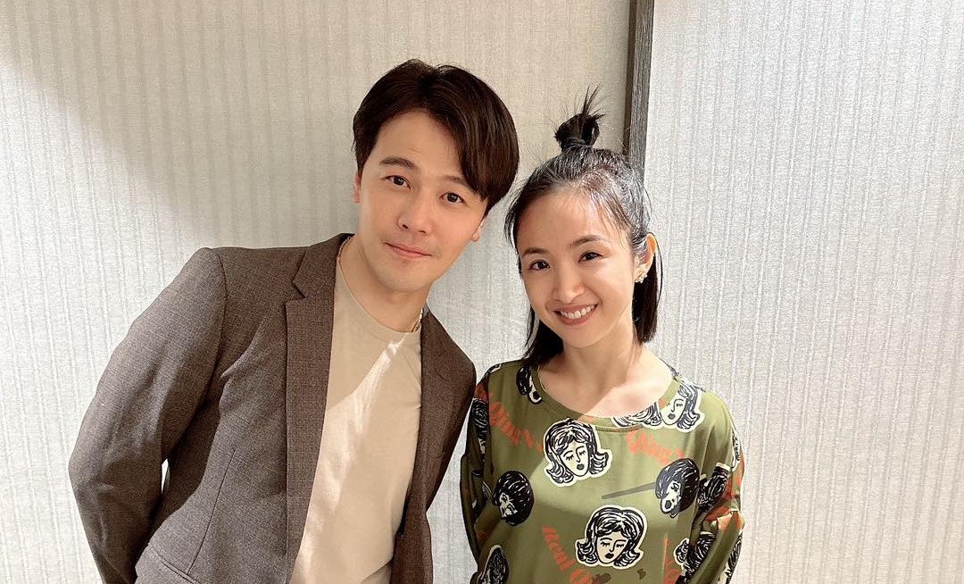 黃文星受林依晨之邀到阿嬤壽宴獻唱。（翻攝自臉書）