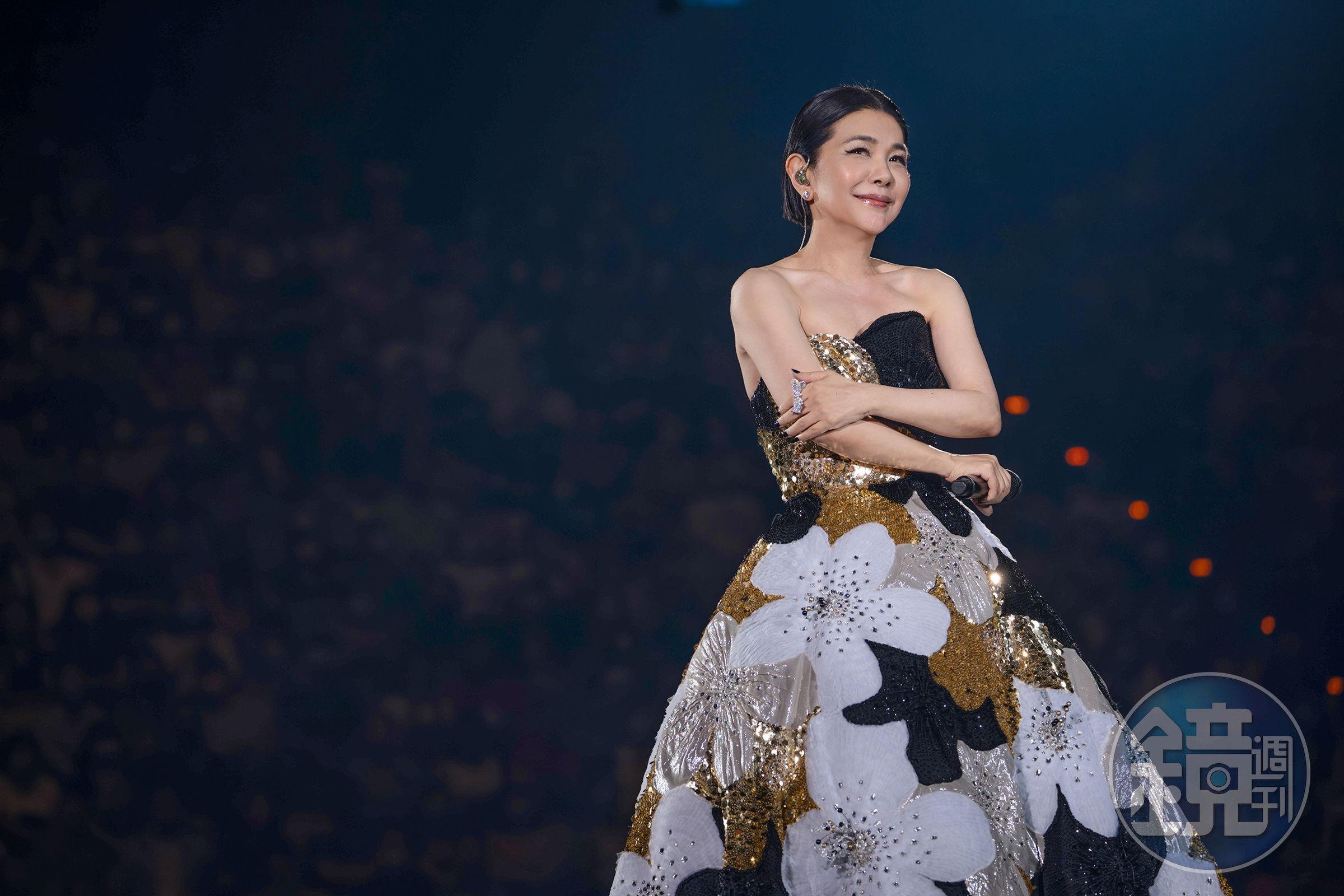 張清芳《TimeLESS》小巨蛋演唱會邁入第二場。(上引娛樂提供)