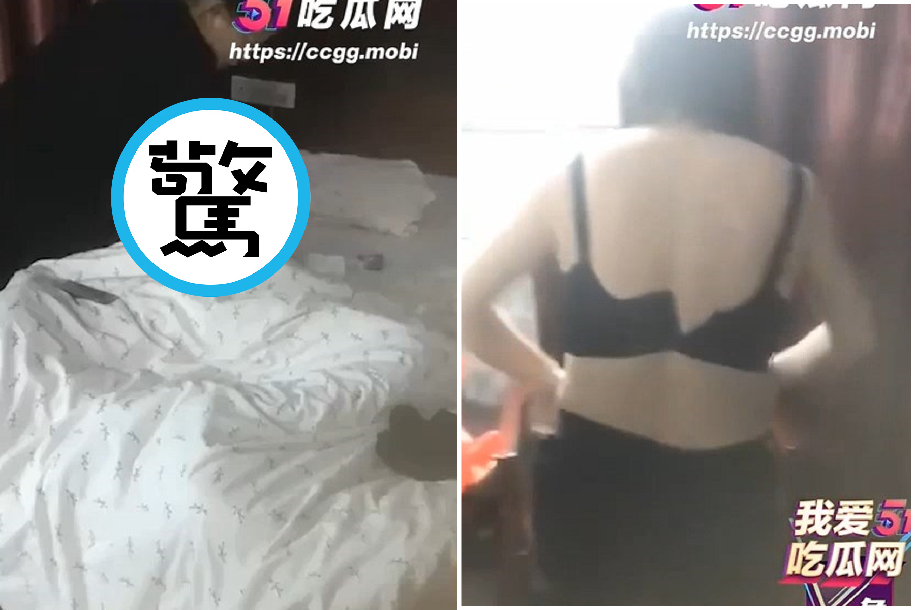 做鬼也風流？多名大媽圍繞，壯男疑爽到全身僵硬「精盡人亡」。（翻自《51吃瓜網》）