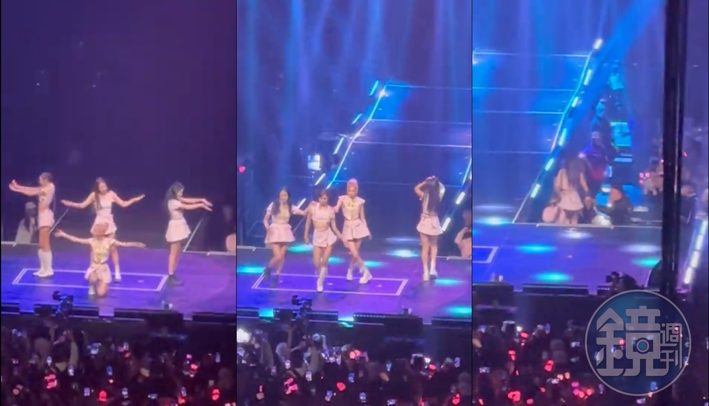BLACKPINK Jennie昨在墨爾本演唱會中途離場。(網路圖片)