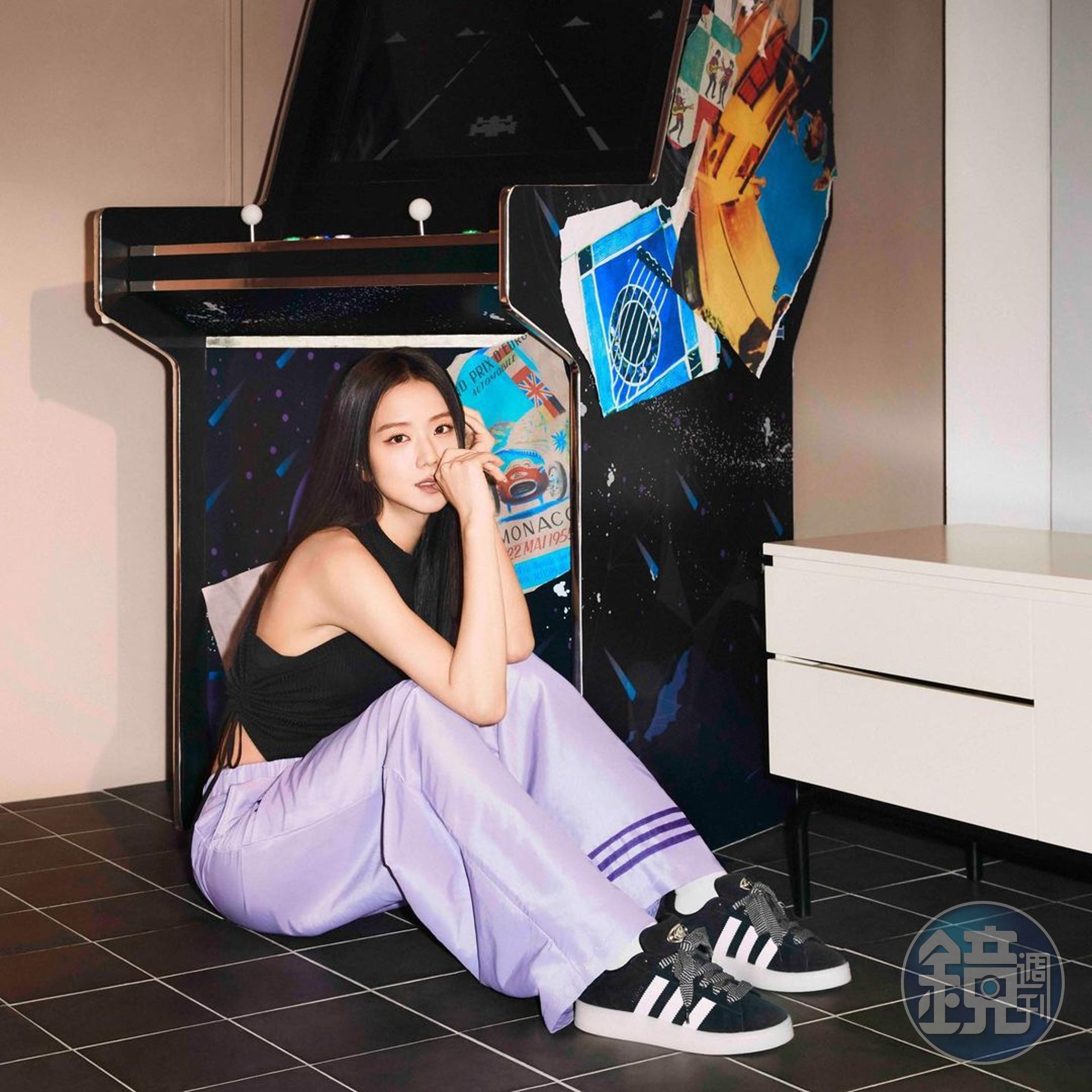 BLACKPINK Jisoo日前因確診新冠缺席日本大阪場。(翻攝Jisoo Ins)