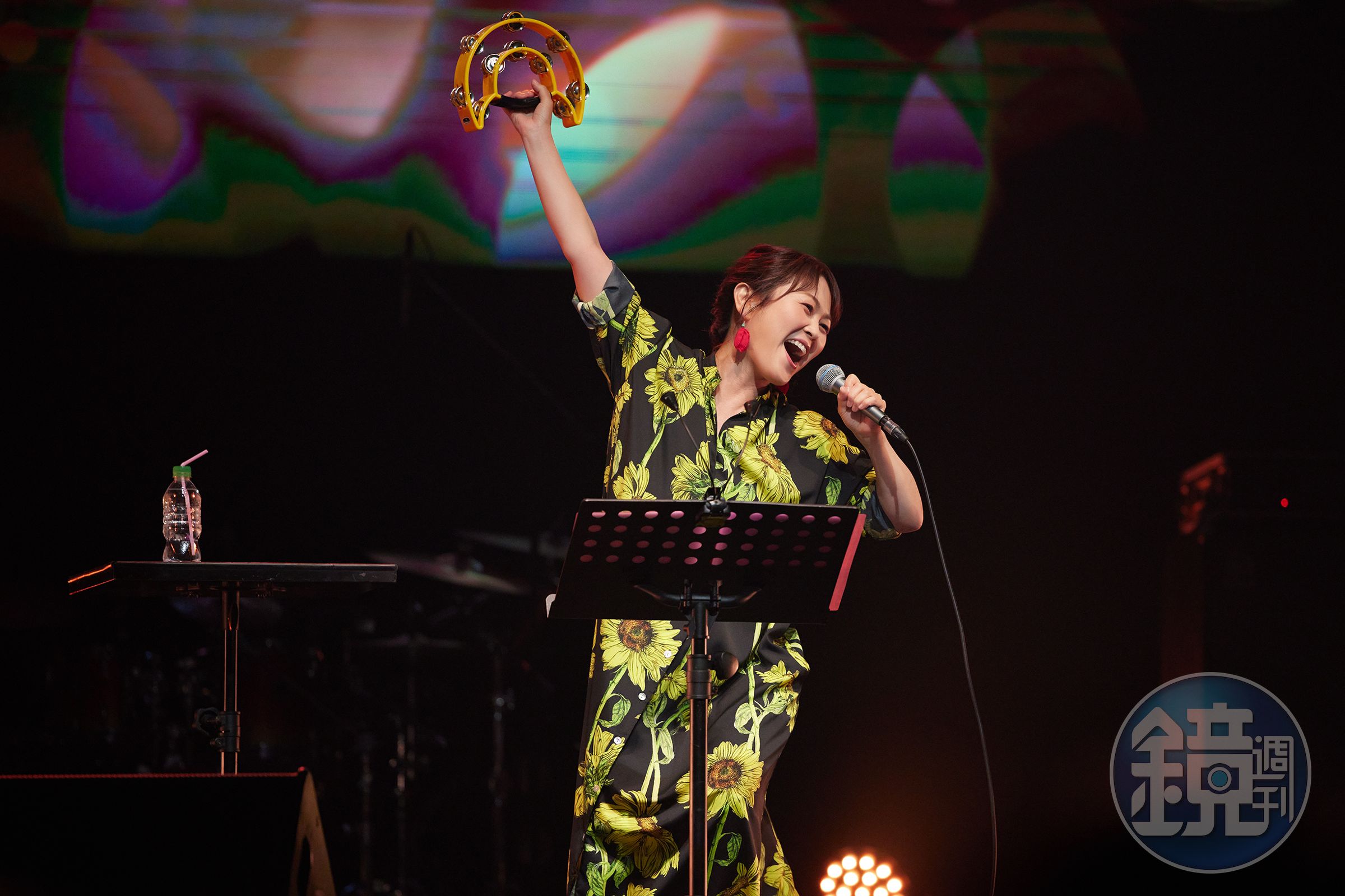 玉城千春演唱多首知名夯歌，還特地練中文。（Zepp New Taipei / 大鴻藝術BIG ART提供）