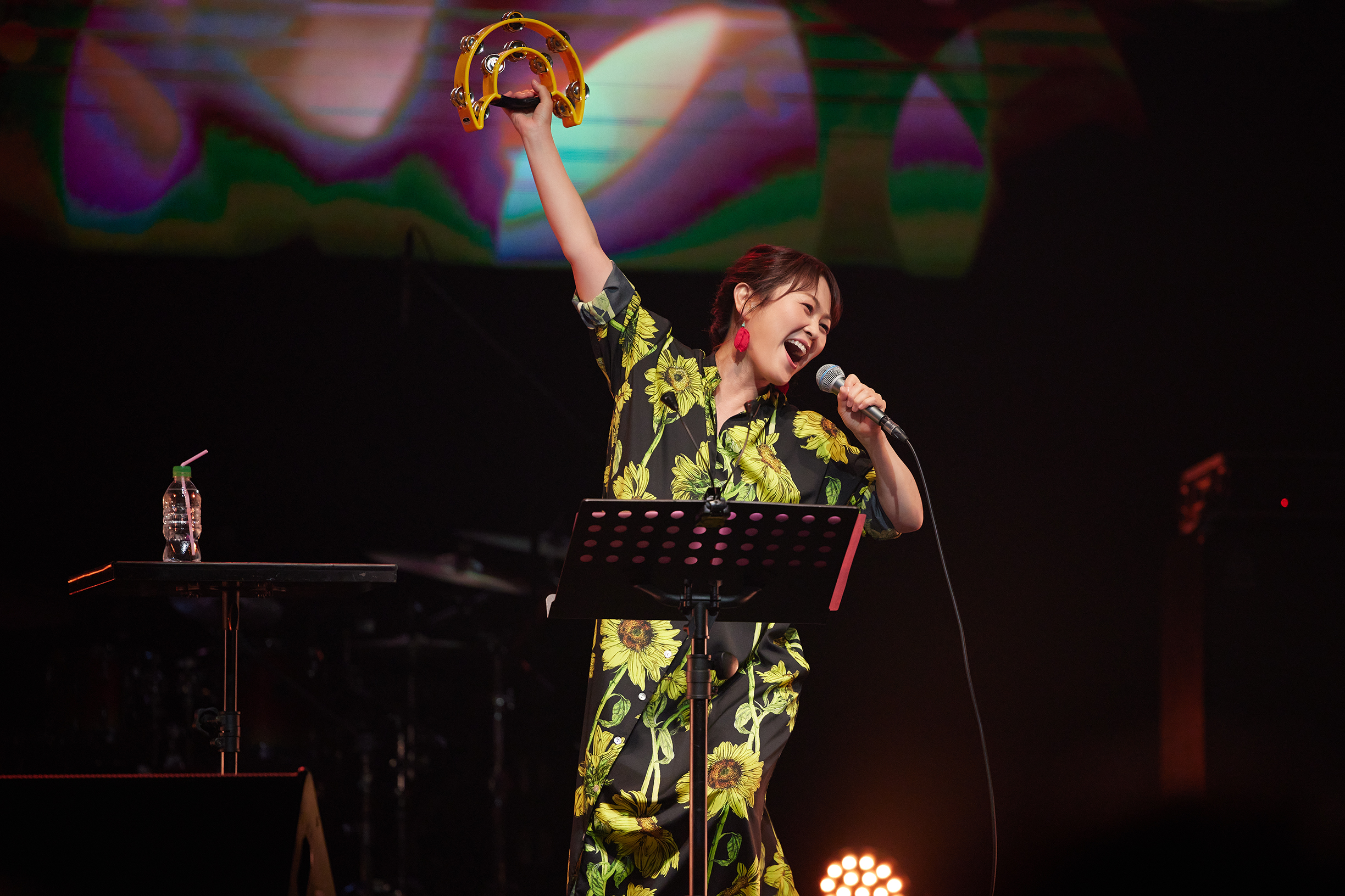 玉城千春演唱多首知名夯歌，還特地練中文。（Zepp New Taipei / 大鴻藝術BIG ART提供）