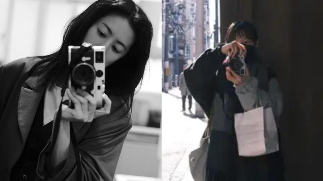 鄭宜農、林予晞使用同款相機。（翻攝自鄭宜農、林予晞IG）
