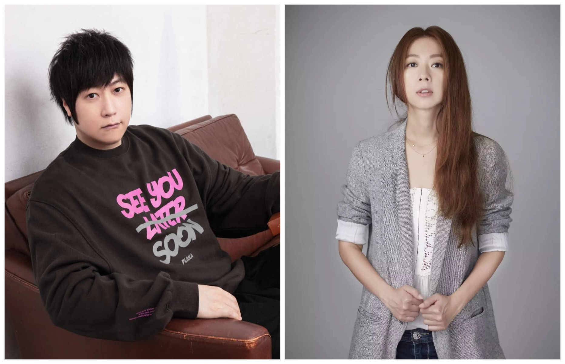 陳綺貞人設大翻車，阿信盼望此事和平落幕。（翻攝陳綺貞、阿信臉書）