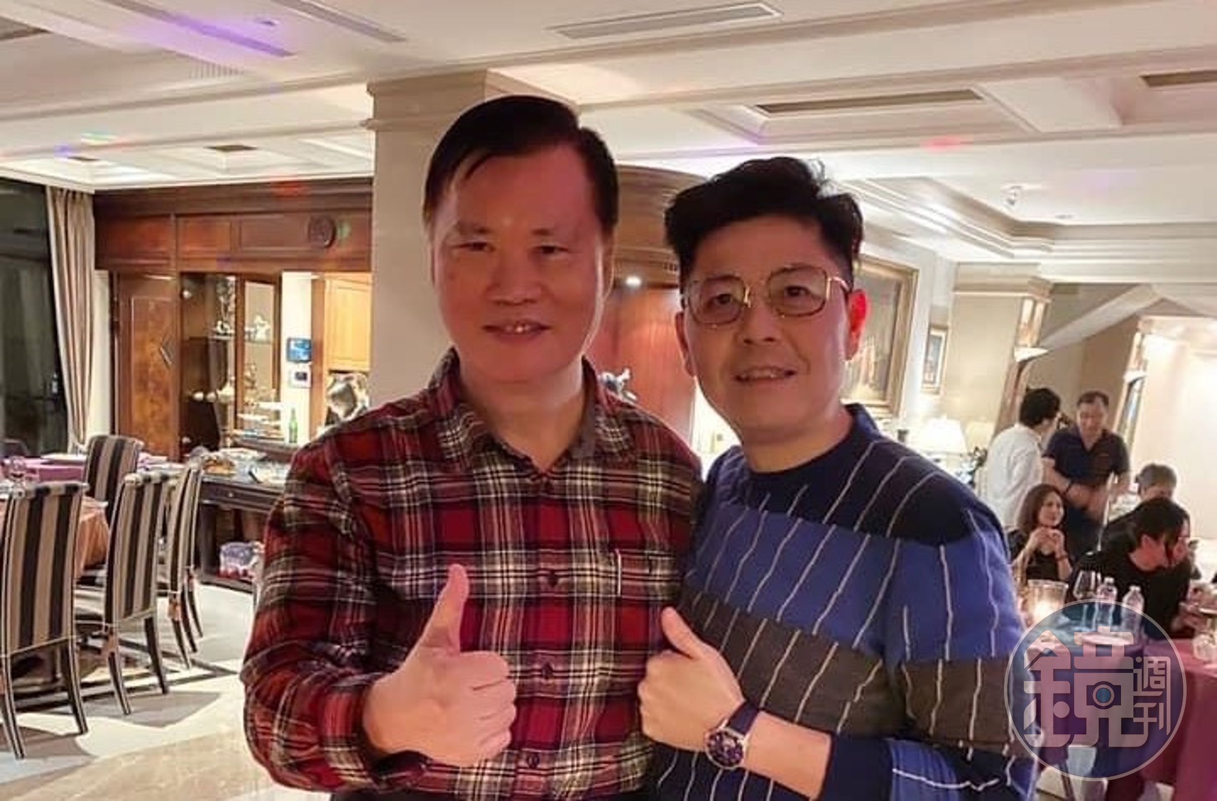 前金管會主委丁克華駁斥與im.B主嫌認識。（翻攝自陳琬惠臉書）