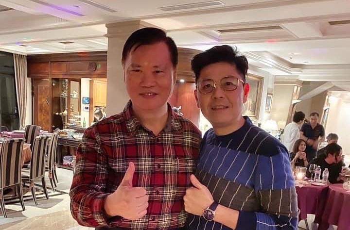 前金管會主委丁克華駁斥與im.B主嫌認識。（翻攝自陳琬惠臉書）