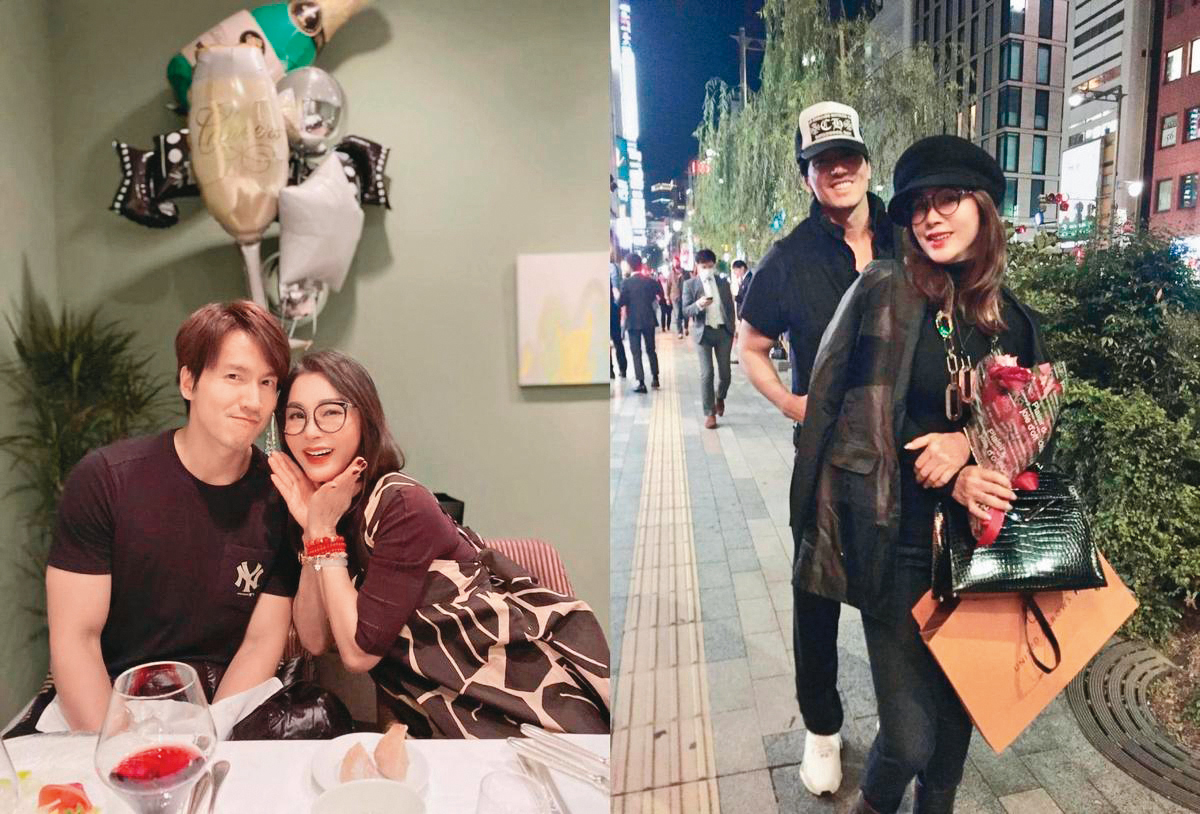 言承旭、陳美鳳的忘年之交，曾一度成為話題。（翻攝自陳美鳳臉書）