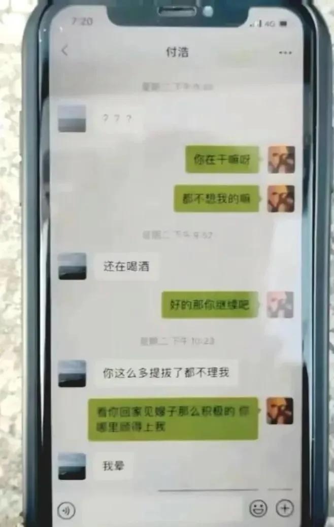 傳出付浩已被停職。（翻自微博）