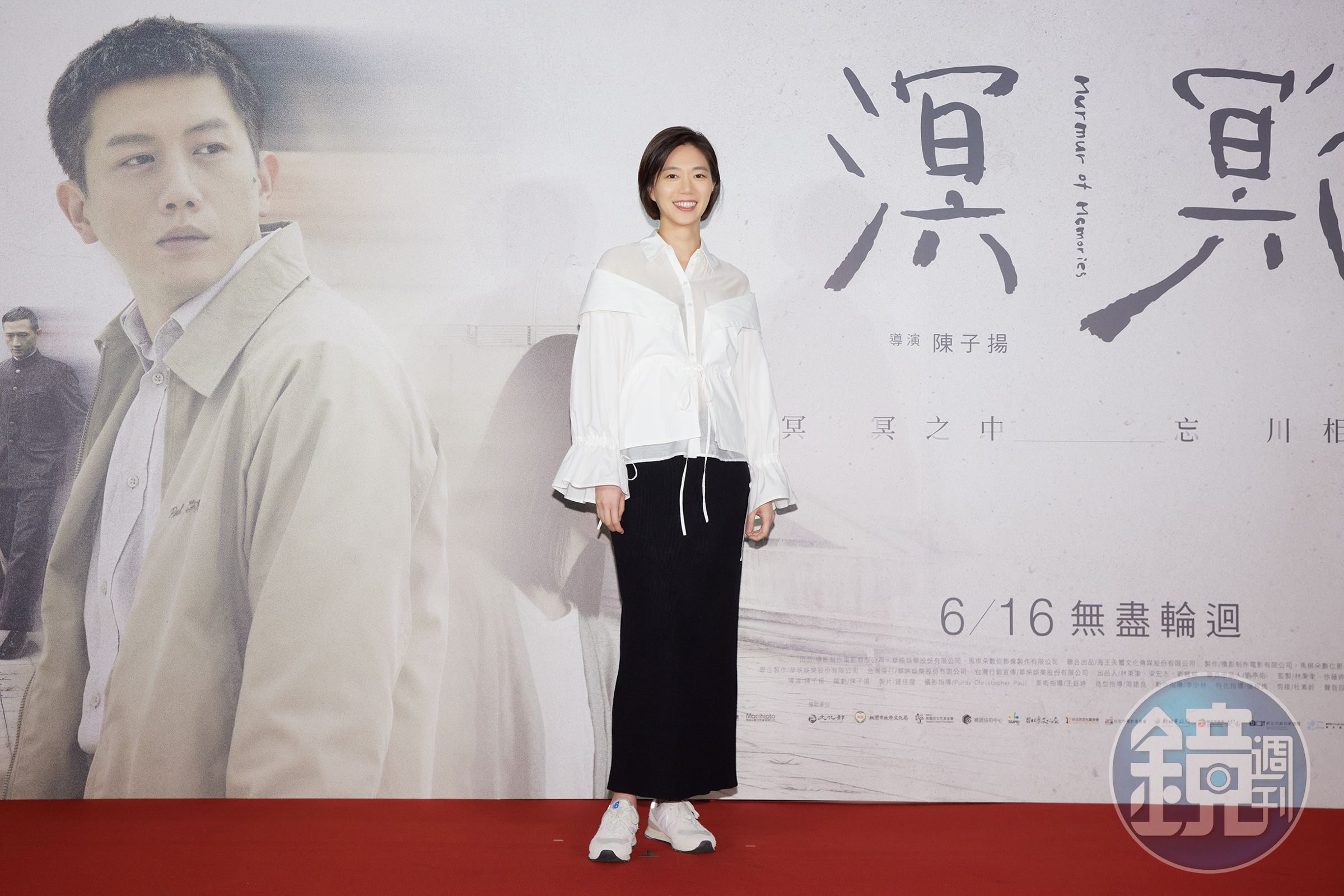 戲裡鄧九雲與莫子儀夫妻關係疏離,沒想到莫子儀私下也在角色狀態內不理她,鄧九雲笑稱很挫敗。(華映提供)