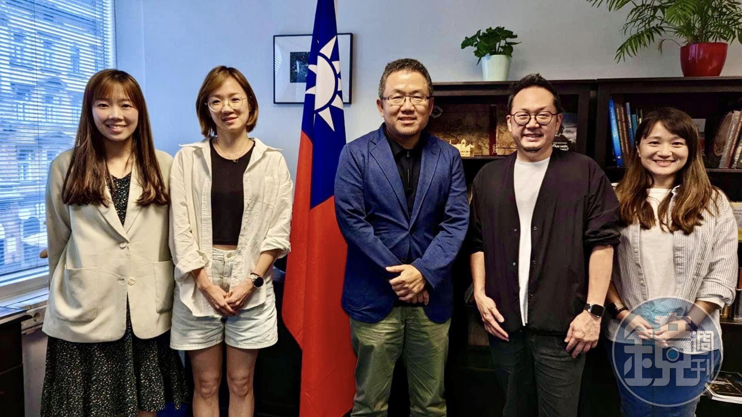 文化總會與紙風車團受邀於6月16日至21日舉辦「台灣歐趴 文化遶境」活動，工作團隊近日已抵達匈牙利暖身。（駐匈牙利台北代表處提供）