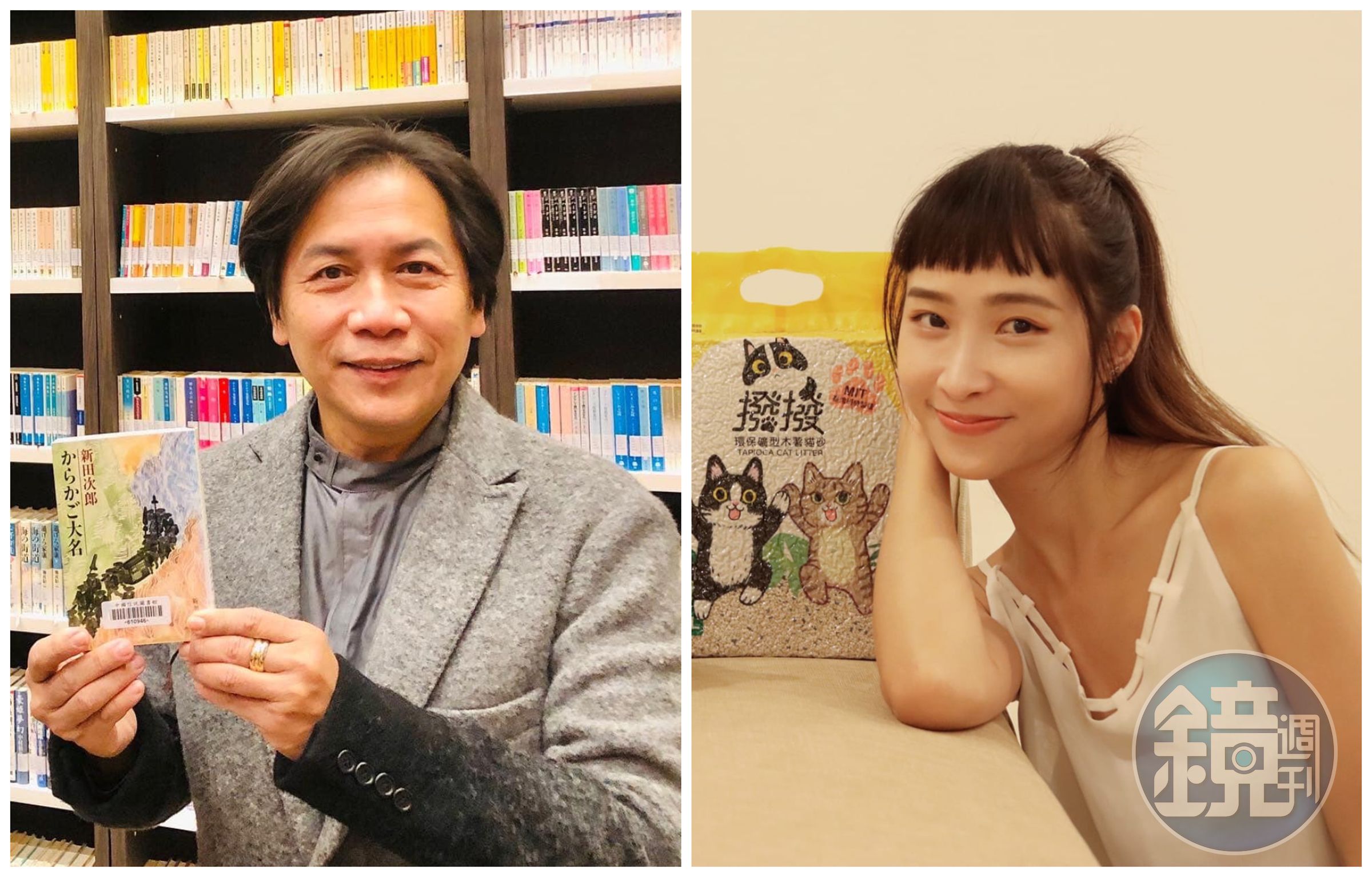 黃云歆（右圖）控訴許傑輝（左圖）性騷擾。（翻攝黃云歆臉書、許傑輝臉書）