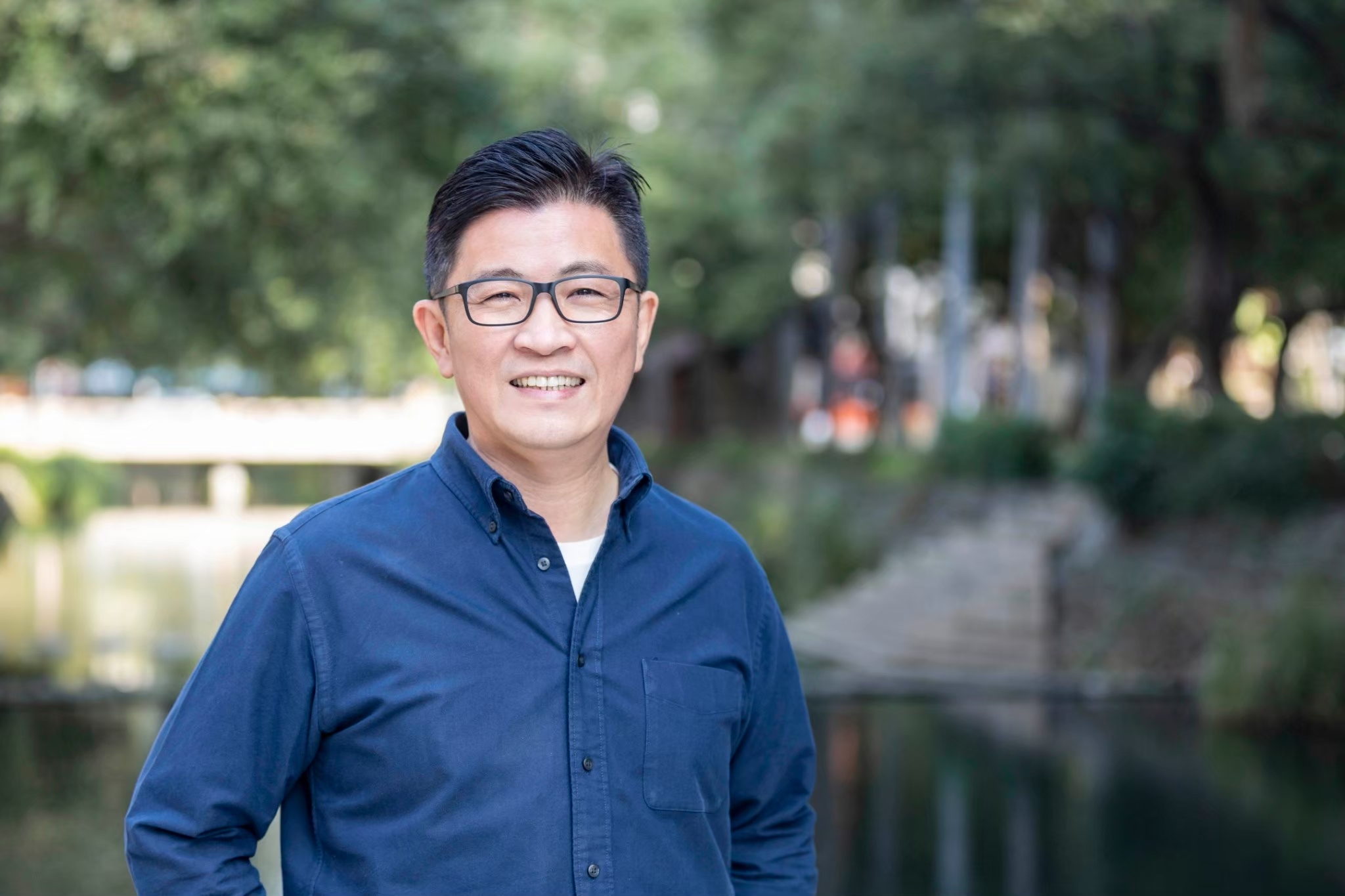 中華電信火速調查神腦董座鄭宏輝的性騷爭議。（翻攝自鄭宏輝臉書）